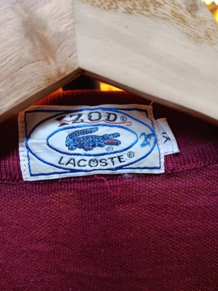 Izod × Lacoste × Vintage VINTAGE IZOD LACOSTE 1960S POLO SHIRT Size US L / EU 52-54 / 3 - 3 Thumbnail