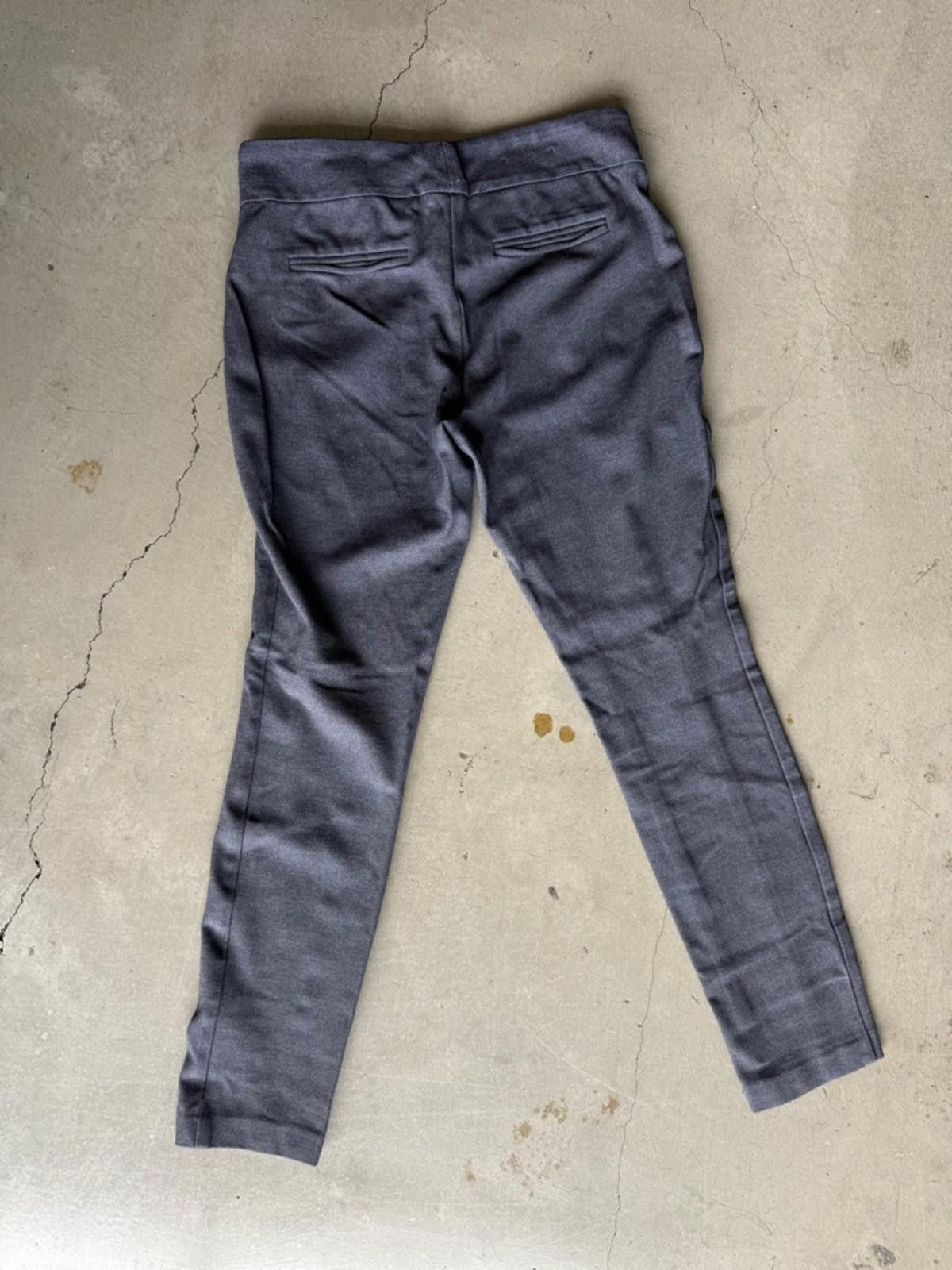 Other Hilary Radley / Ponte Slim Stretch Pants / heather charcoal Size 28" / US 6 / IT 42 - 8 Thumbnail