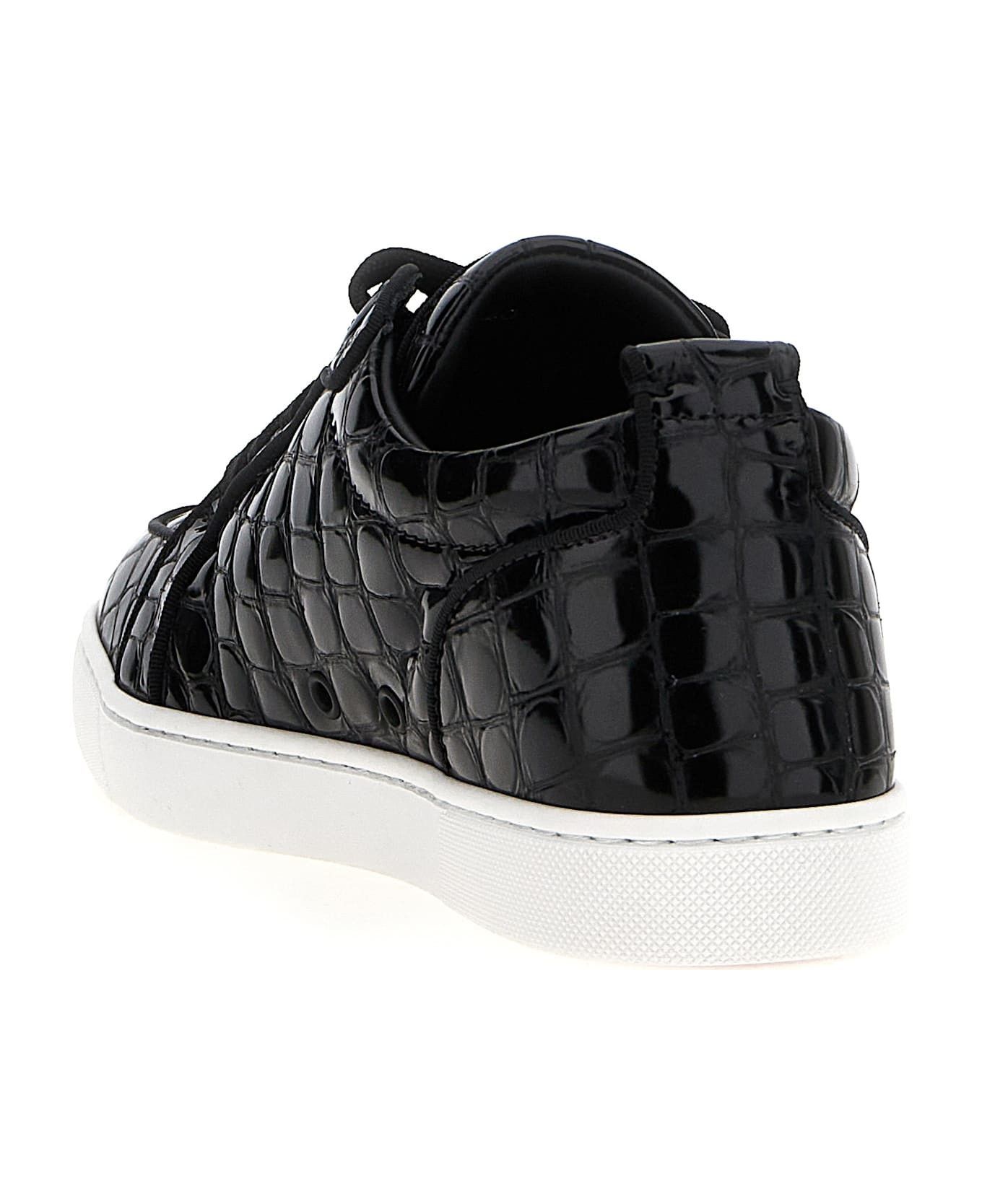 Christian Louboutin o1s1wg111025 Sneakers in Black Size US 11.5 / IT 41.5 - 4 Thumbnail