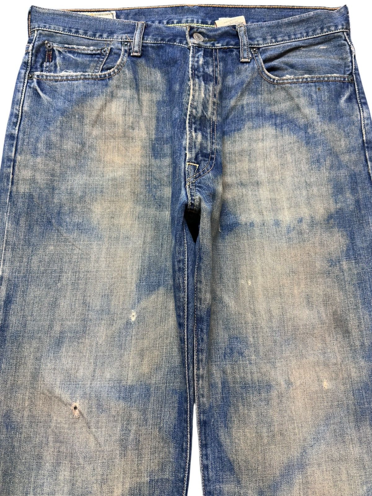Abercrombie & Fitch Vintage Abercrombie&Fitch Bootcut Mudwash Distressed Denim Size US 36 / EU 52 - 2 Thumbnail