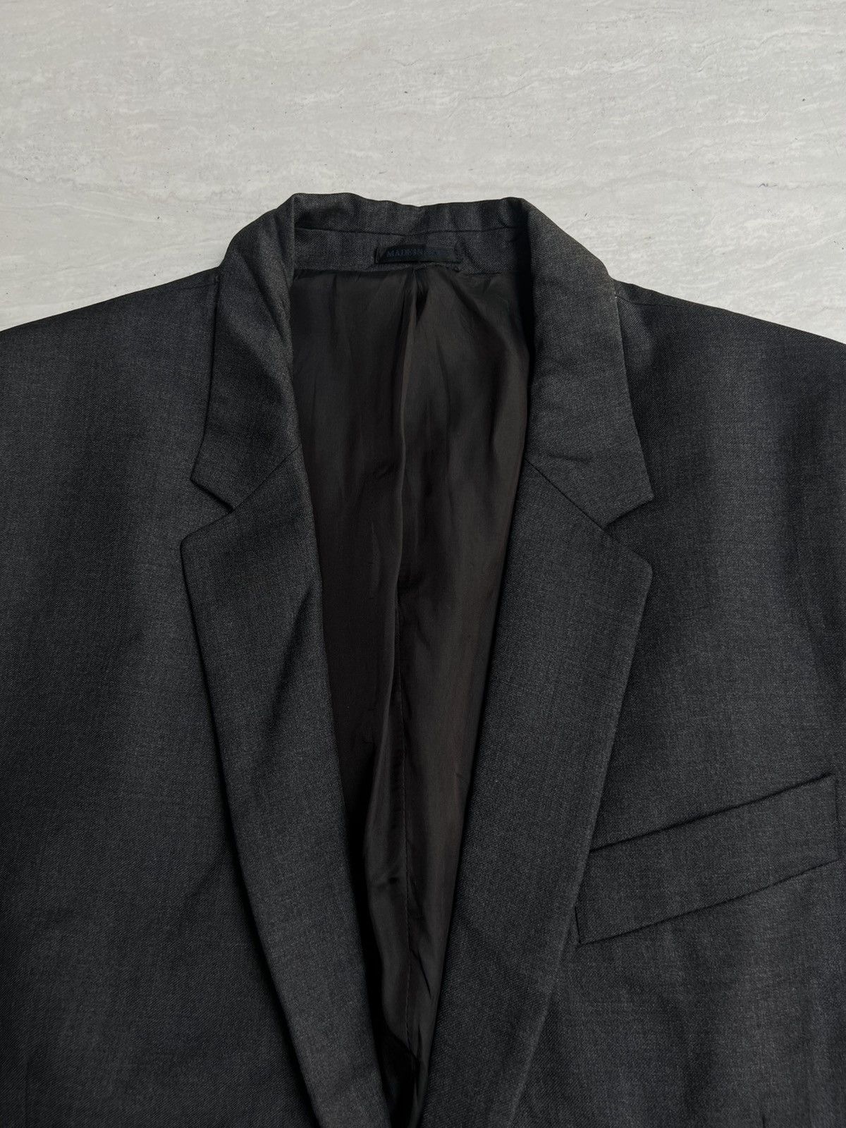 Alexander McQueen Alexander McQueen Italy Bespoke Jacket Suit Size 54L - 9 Thumbnail