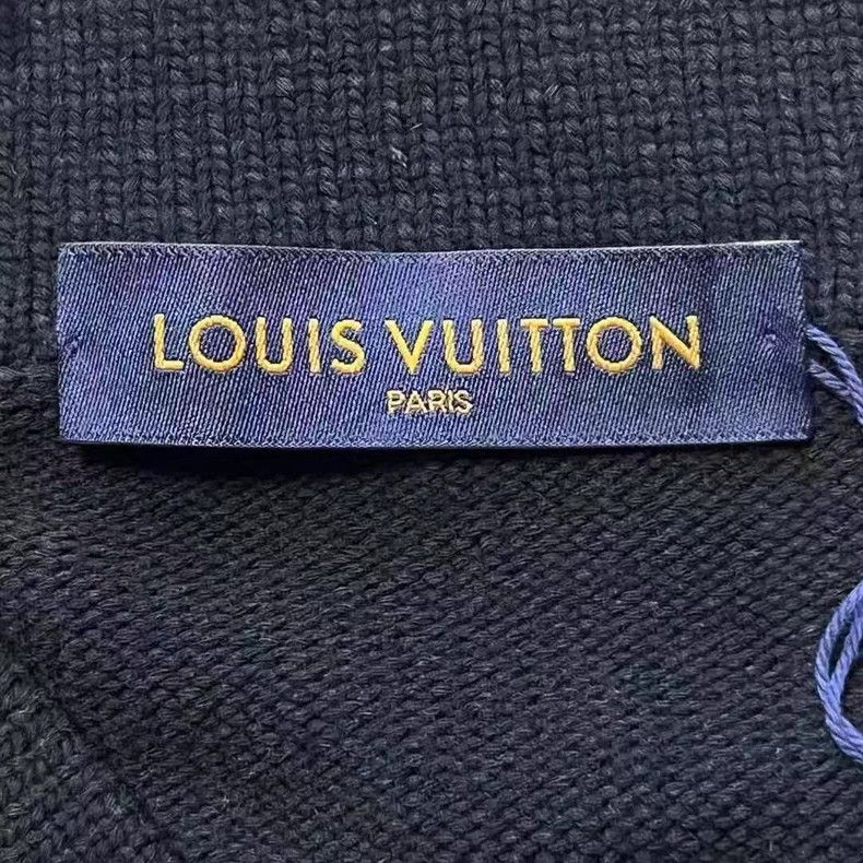 Louis Vuitton Louis Vuitton NBA Black Back Logo Knit Cardigan sweater Size US L / EU 52-54 / 3 - 3 Thumbnail