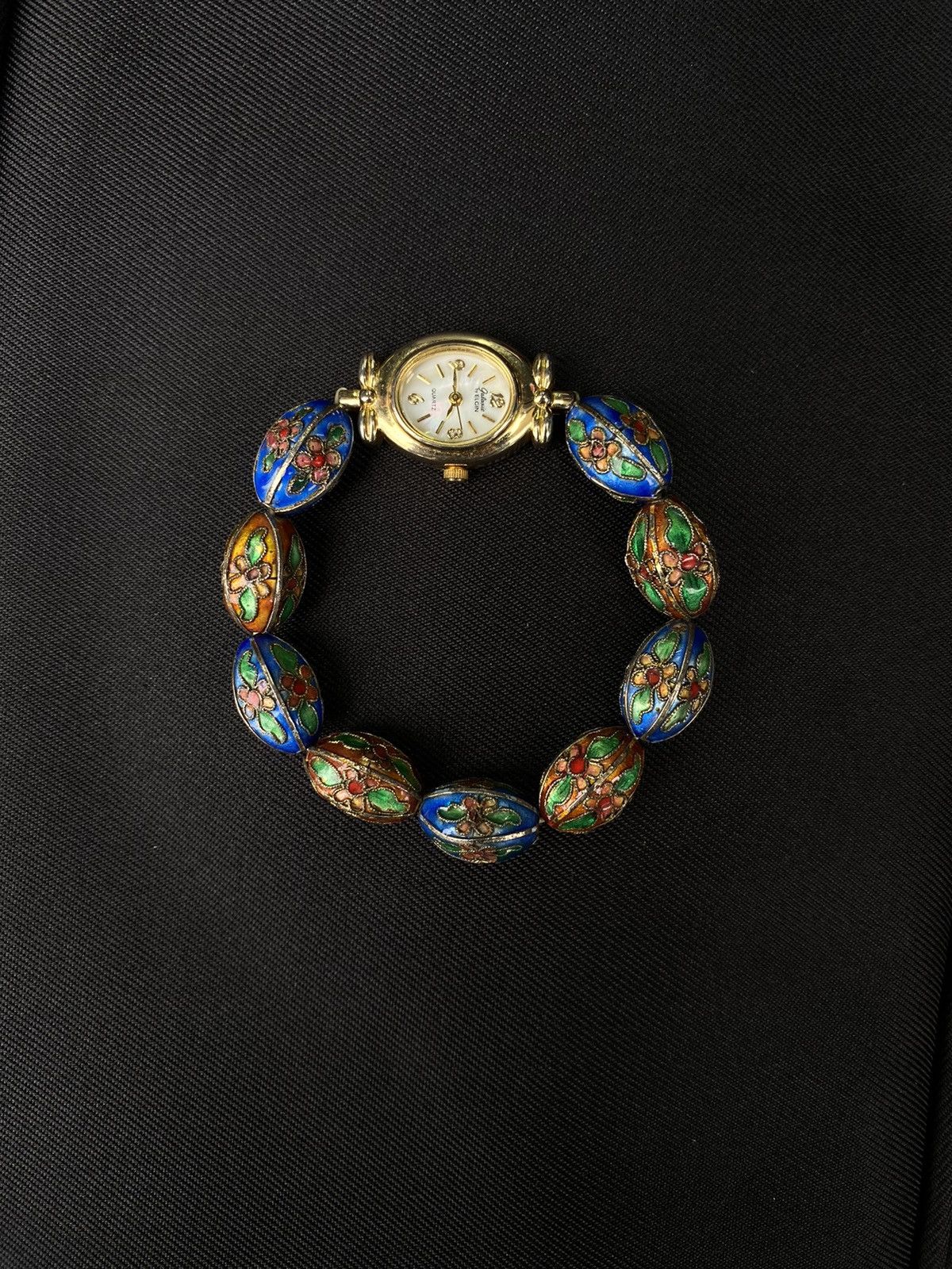 Japanese Brand × Vintage Cloisonné Enamel Bracelet Watch – Japanese Brand Size ONE SIZE - 1 Thumbnail
