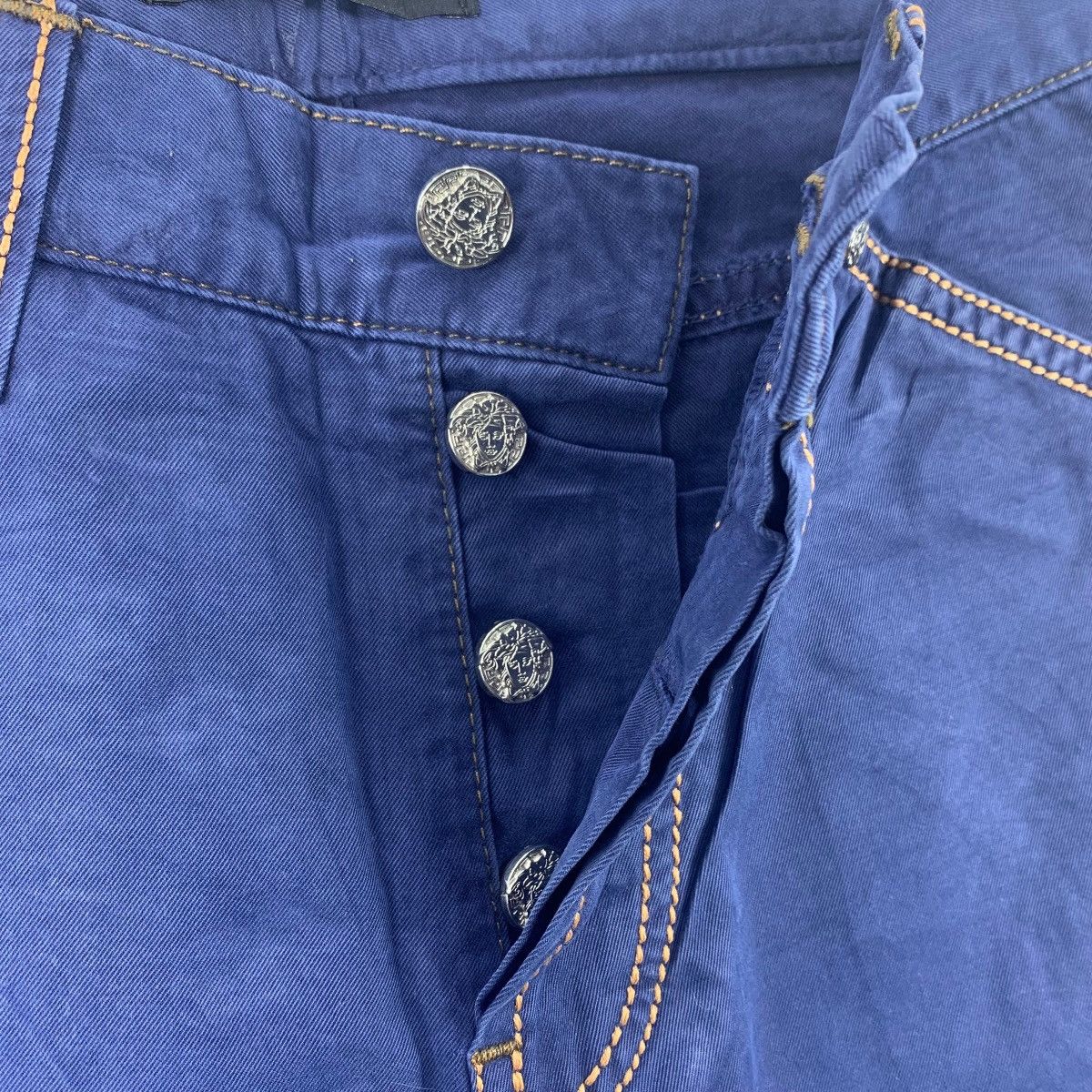 Designer × Versace GIANNI VERSACE Blue jeans Size 32" / US 10 / IT 46 - 13 Thumbnail