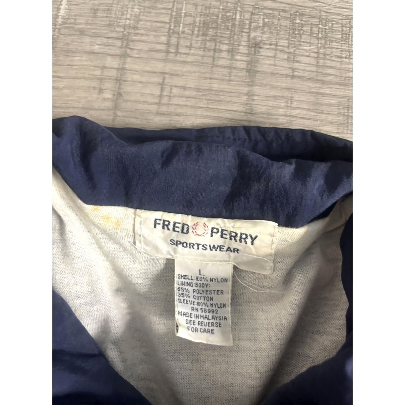 Fred Perry Fred Perry Jacket Mens L Colorblock Windbreaker Full Zip Sportswear Size US L / EU 52-54 / 3 - 5 Thumbnail
