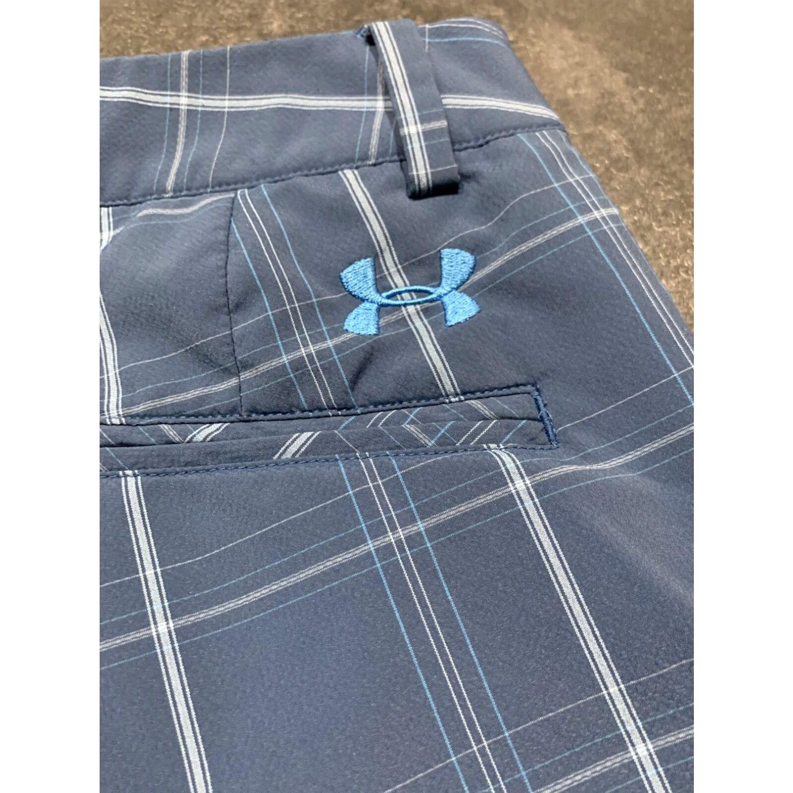 Under Armour Under Armour Golf Loose Fit Pants Blue Mens 32 Regular Size US 32 / EU 48 - 3 Thumbnail
