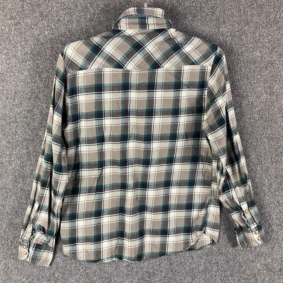 Other Jachs Girlfriend Flannel Top Women's Small Pearl Snap S Size S / US 4 / IT 40 - 9 Thumbnail