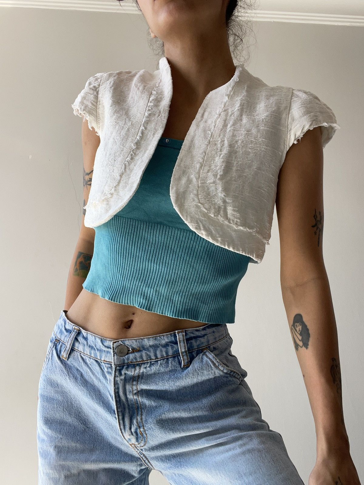 Vintage Y2k mng bolero Size XS / US 0-2 / IT 36-38 - 2 Thumbnail
