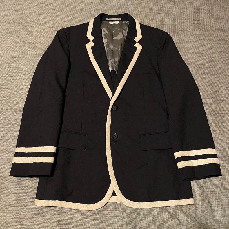 Comme des Garcons Comme Des Garcons Coarse wool nine quarter sleeved suit Size S / US 4 / IT 40 - 1 Thumbnail