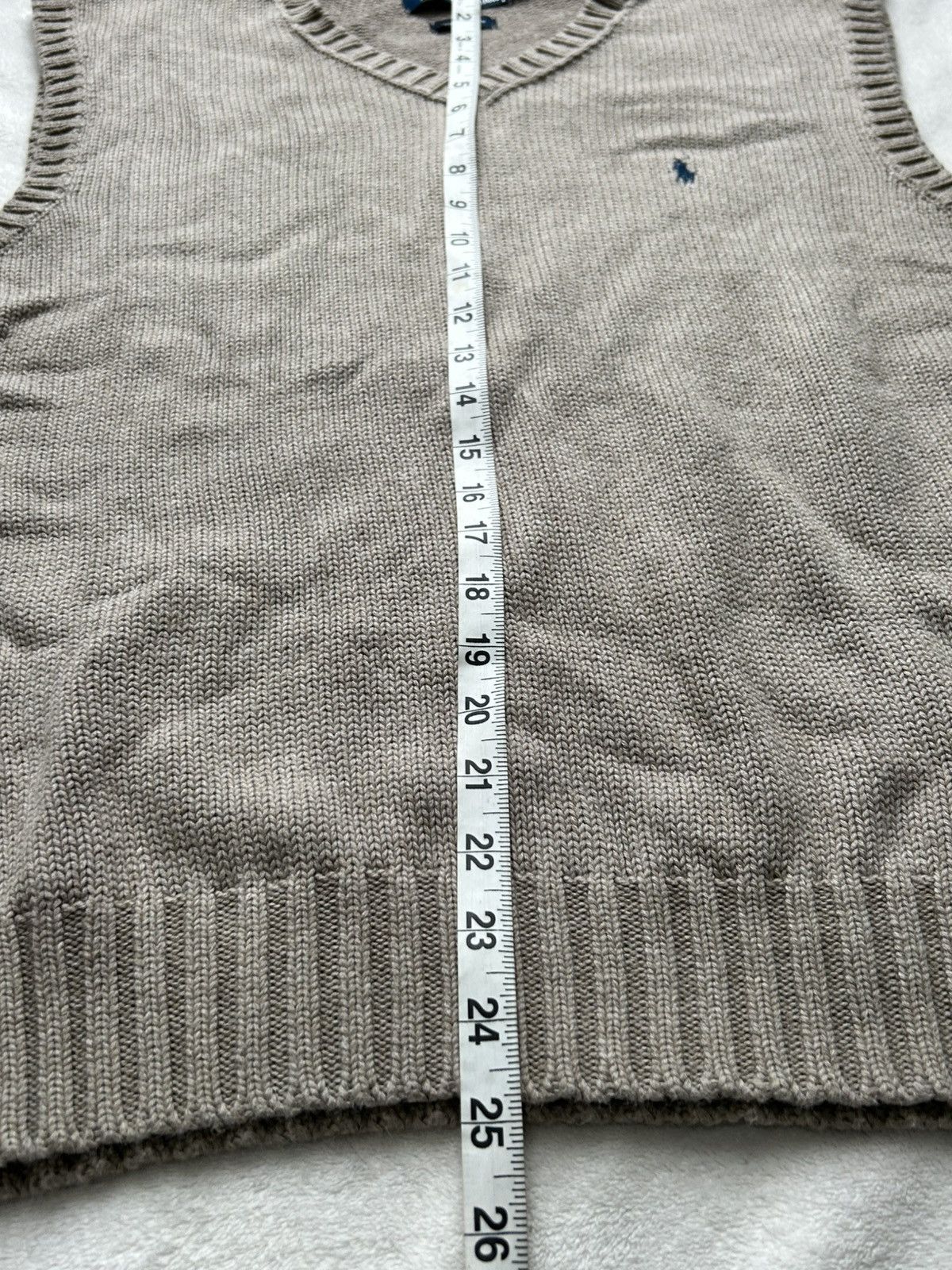 Polo Ralph Lauren 90s Polo Ralph Lauren 100% Cotton V-Neck Sweater Vest sz XL Size US XL / EU 56 / 4 - 9 Thumbnail