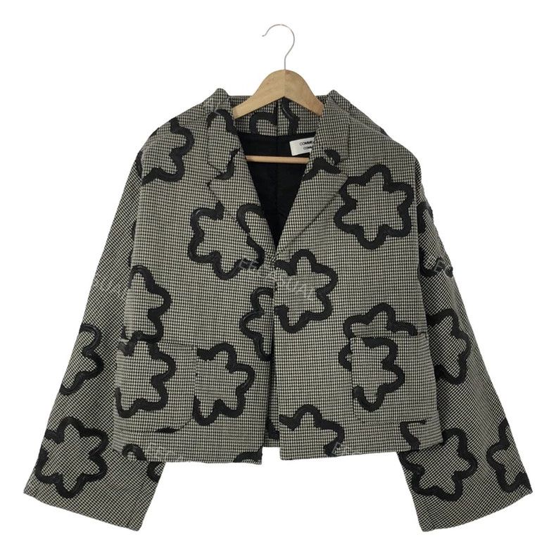 Comme des Garcons Comme Des Garcons Houndstooth 3D embossed jacket Size S / US 4 / IT 40 - 2 Thumbnail