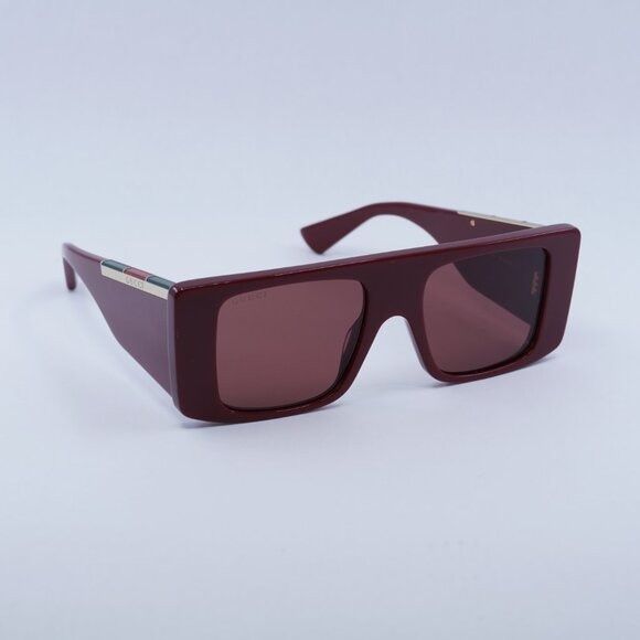 Gucci 🕶️ New Gucci GG1888S 004 Sunglasses - Burgundy Frame, Red Size ONE SIZE - 4 Thumbnail