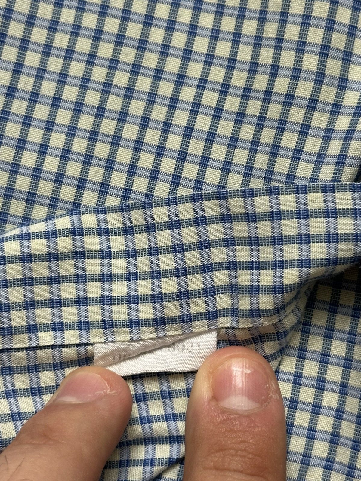 Yves Saint Laurent Yves Saint Laurent Dress Shirt Logo Size US XL / EU 56 / 4 - 12 Thumbnail