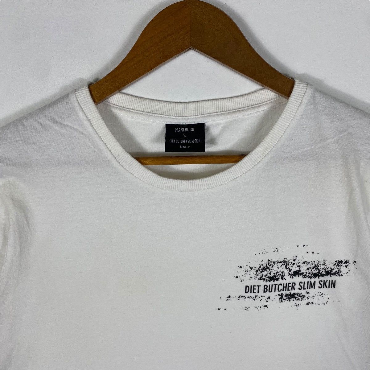 Diet Butcher Slim Skin × Marlboro Diet Butcher Slim Skin X Marlboro Logo Graphic Tee Shirt Size US M / EU 48-50 / 2 - 2 Thumbnail