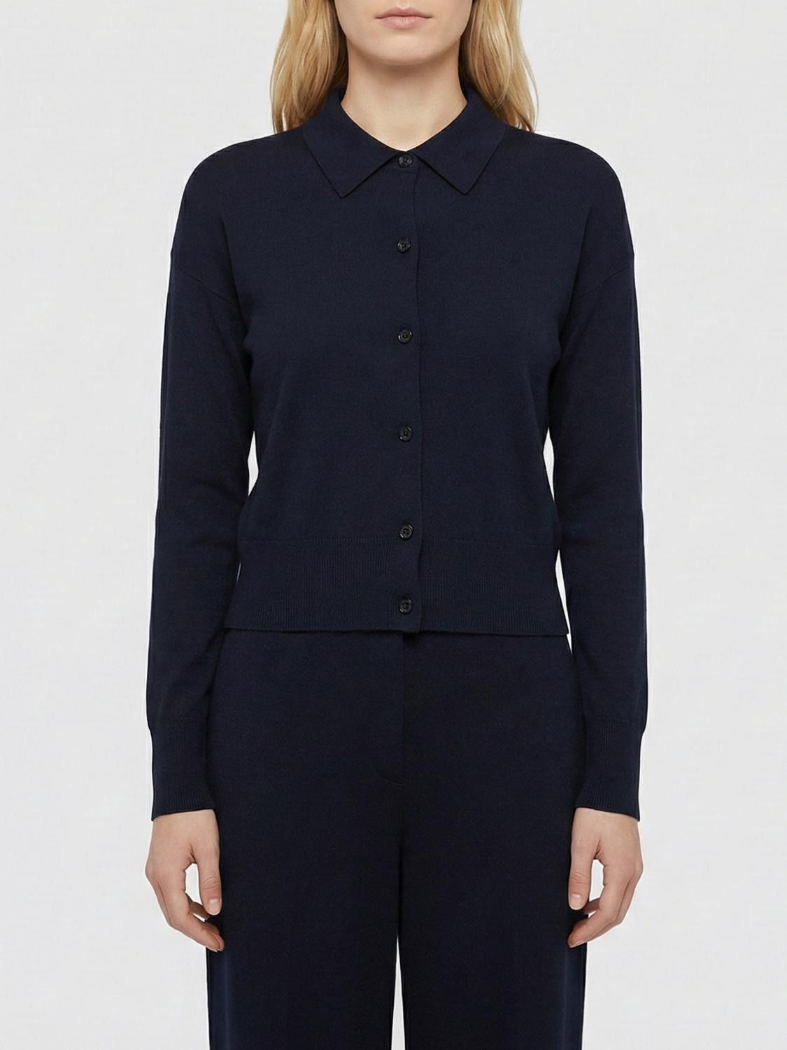 Max Mara Max Mara Sweater Woman Blue Size S / US 4 / IT 40 - 1 Thumbnail