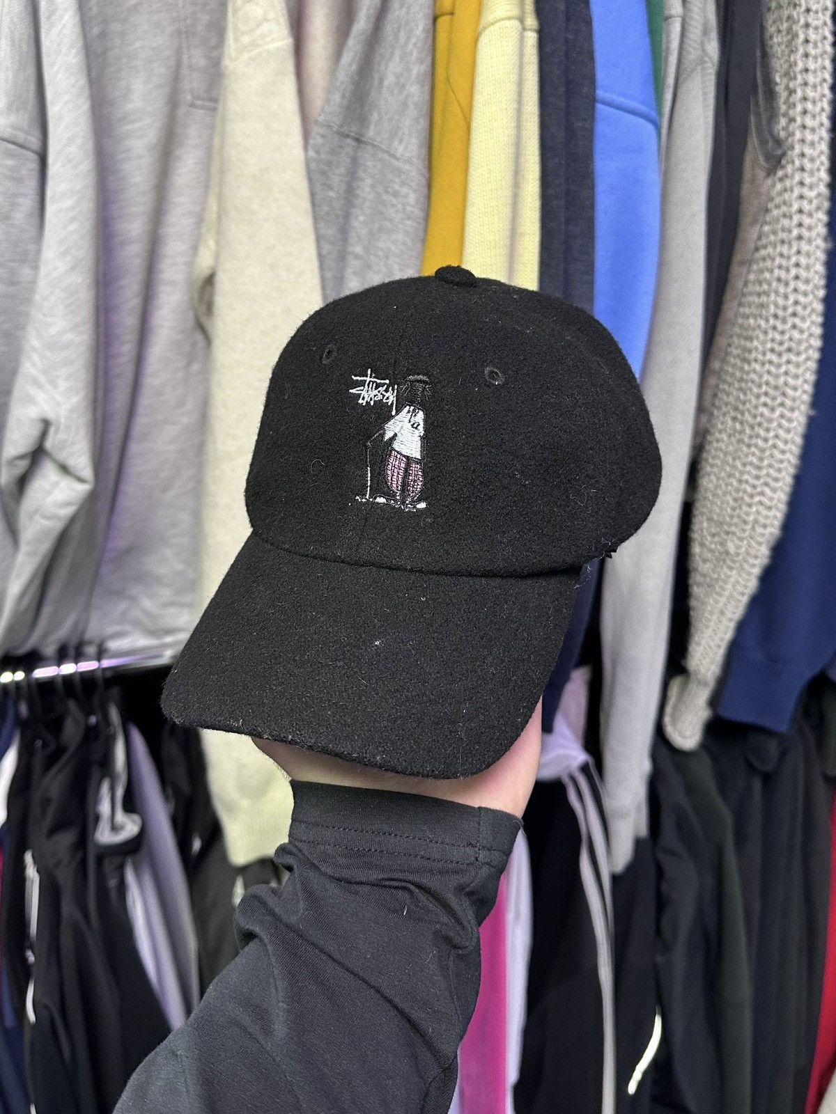 Stussy Vintage 90's Stussy Embroidery Fleece Hat Cap Os Rare Size ONE SIZE - 1 Thumbnail