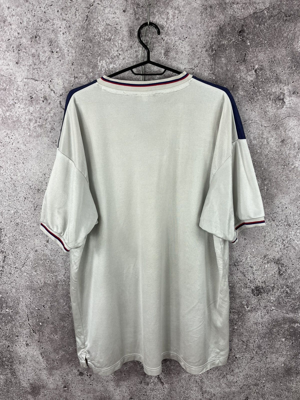 Vintage Score Draw Official Retro England Team Soccer Jersey Size US XXL / EU 58 / 5 - 7 Thumbnail