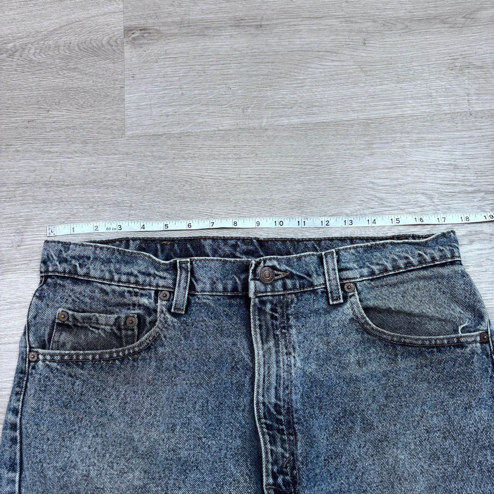 Levi's × Vintage Vintage 80s Levi's 505 Straight Leg Jeans 36x29 Made in USA Size US 36 / EU 52 - 4 Thumbnail