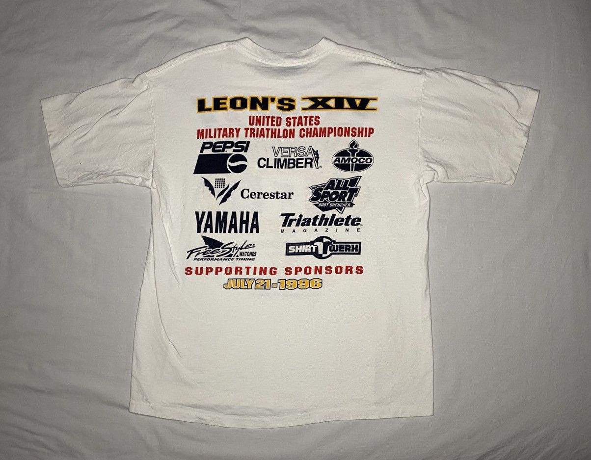 Other Vintage 1986 Military Triathlon All Sport Tee XL Size US XL / EU 56 / 4 - 4 Thumbnail