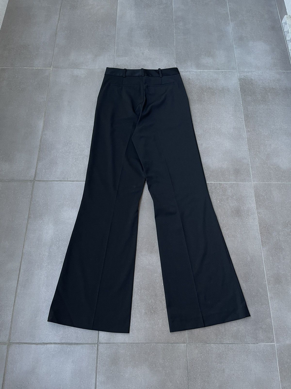 Han Kjobenhavn !DS! AW22 Han Kjobenhavn Wool Flared Black Trousers Size US 30 / EU 46 - 11 Thumbnail