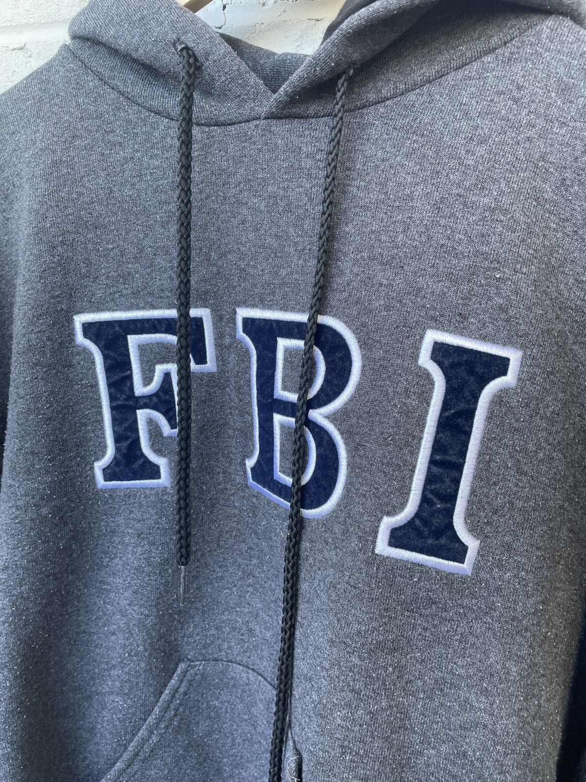 Vintage Hevayweight FBI Hoodie Size US M / EU 48-50 / 2 - 6 Thumbnail