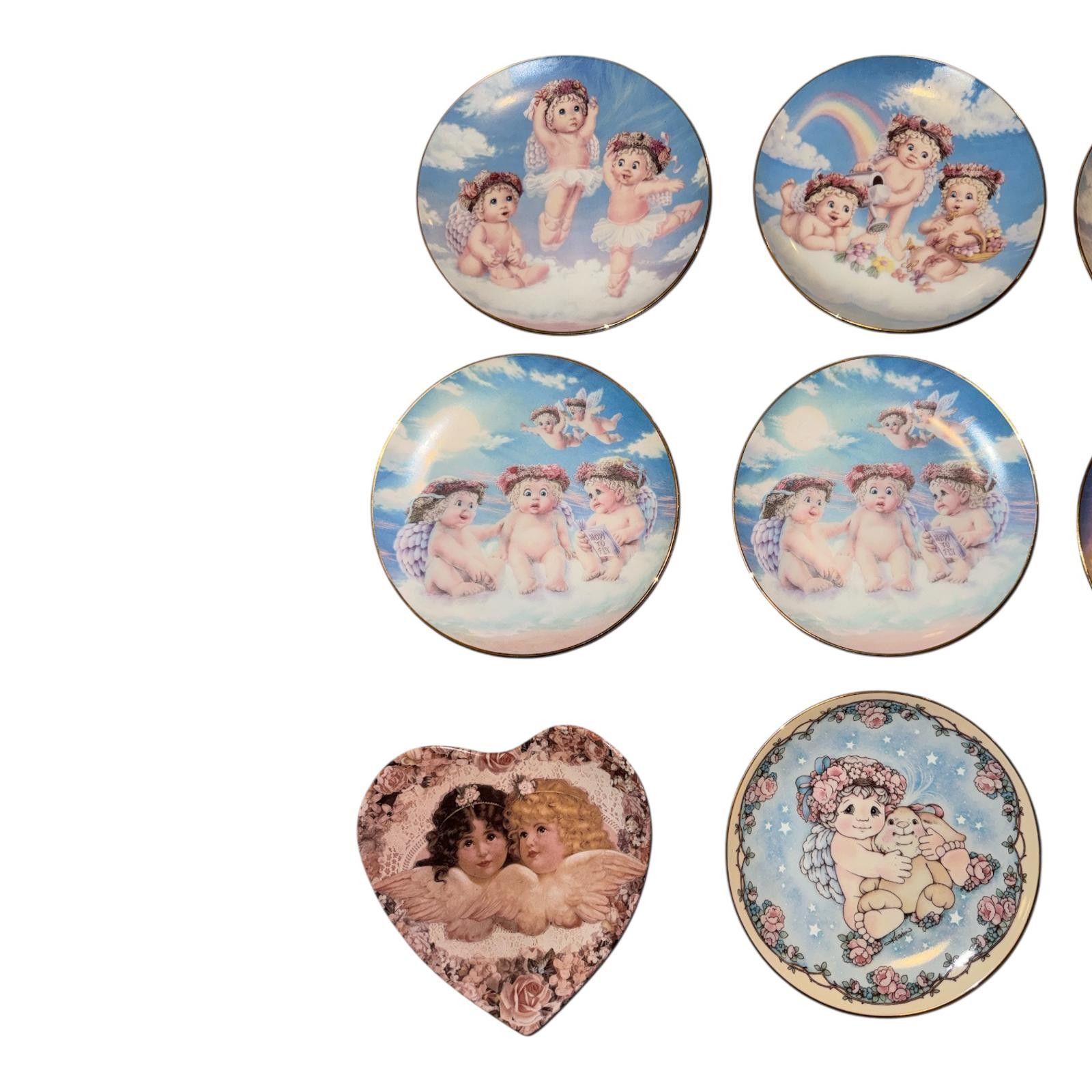 Unknown London Vintage Dreamsicles Cherub Decorative Plates + Figurines Set Size ONE SIZE - 2 Thumbnail