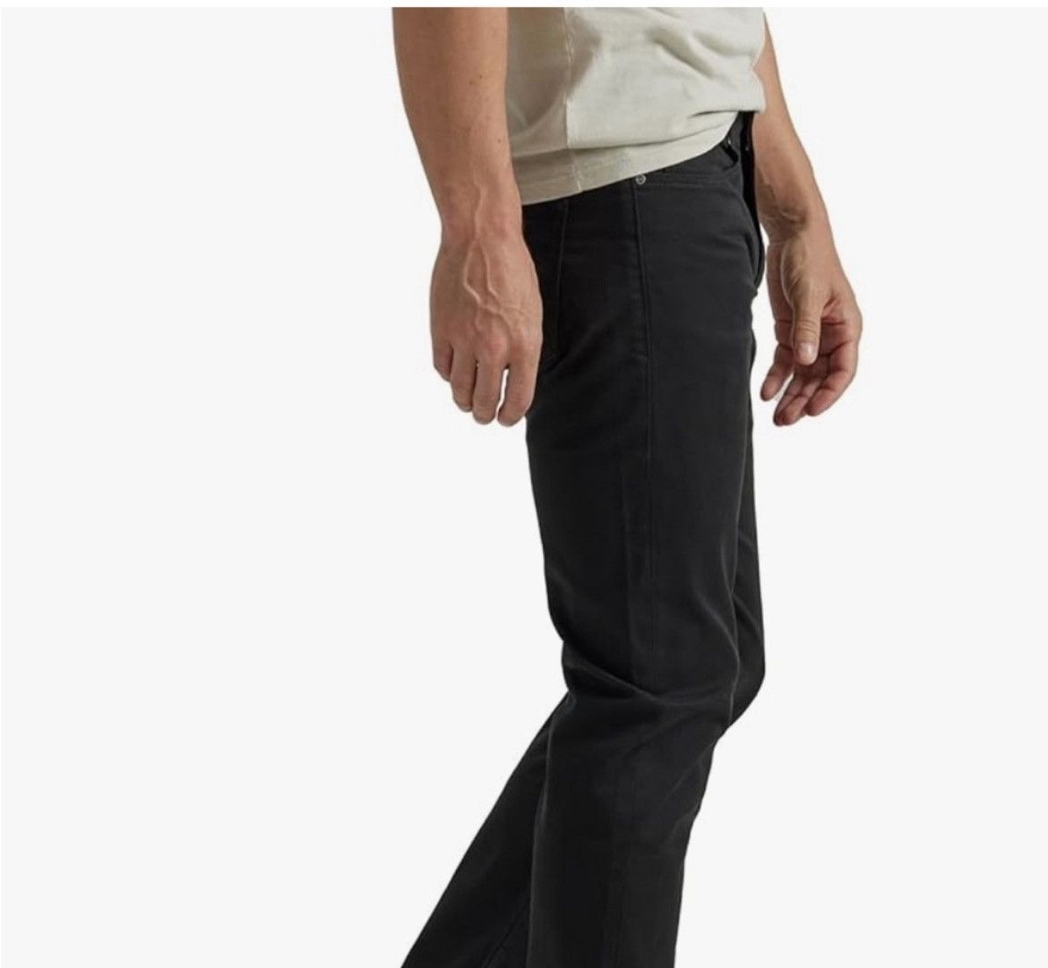 Lee Men’s leg jeans size 29 x 30 slim straight stretch Size US 29 - 3 Thumbnail