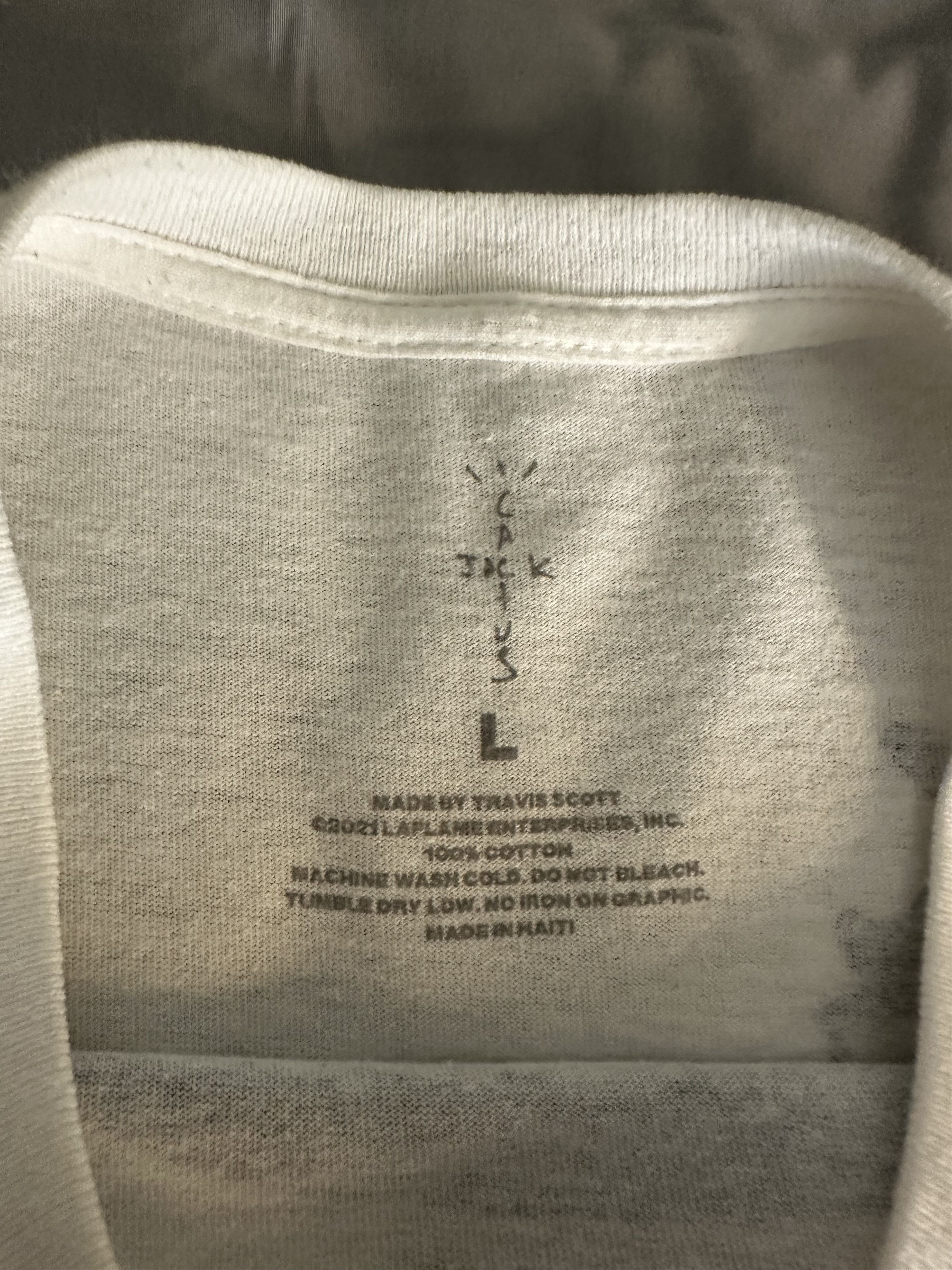 Travis Scott Travis Scott shirt Size US L / EU 52-54 / 3 - 2 Thumbnail