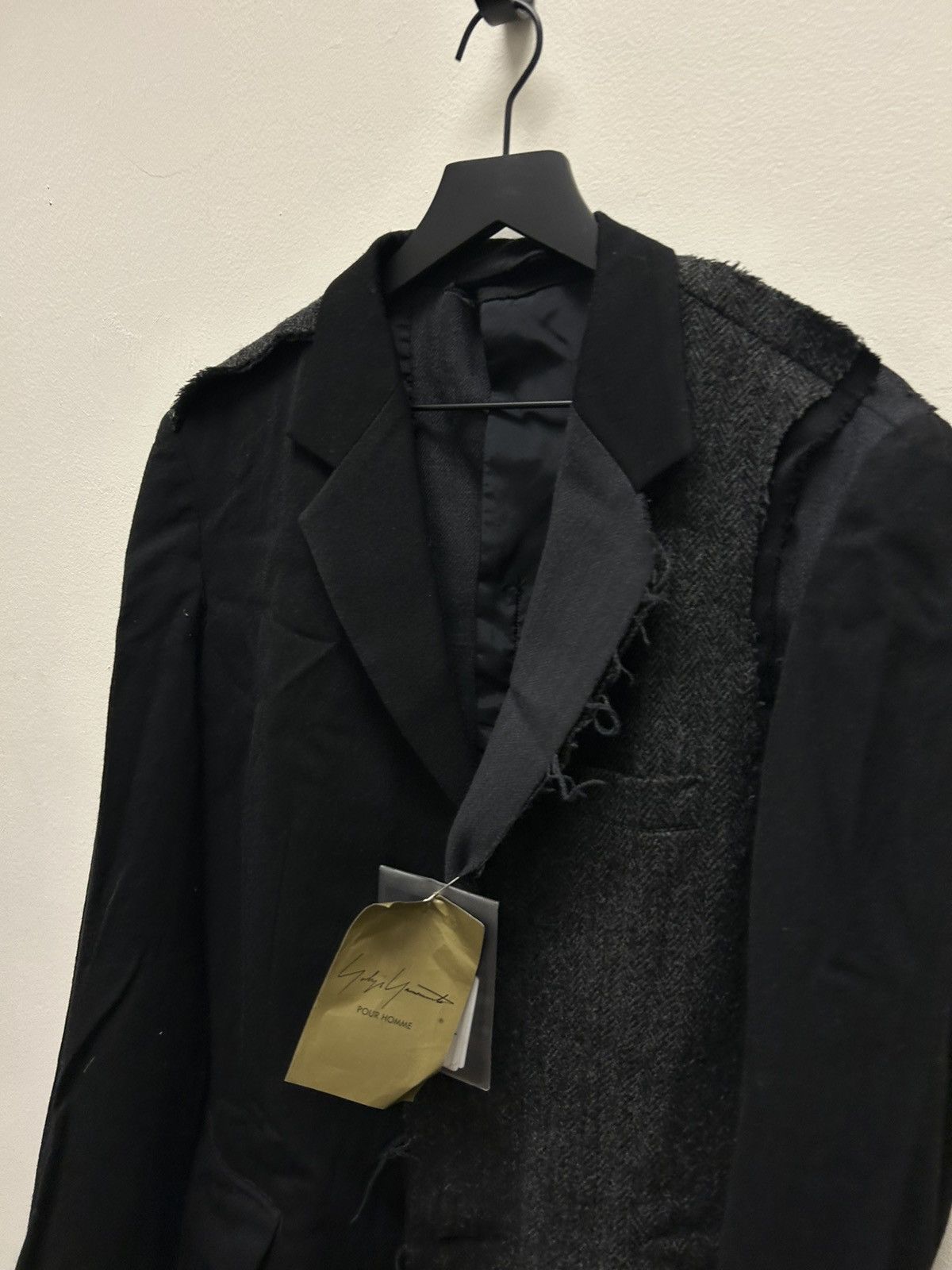 Yohji Yamamoto NWT! $2.2k AW17 Reconstructed Distressed Blazer Size US M / EU 48-50 / 2 - 2 Thumbnail