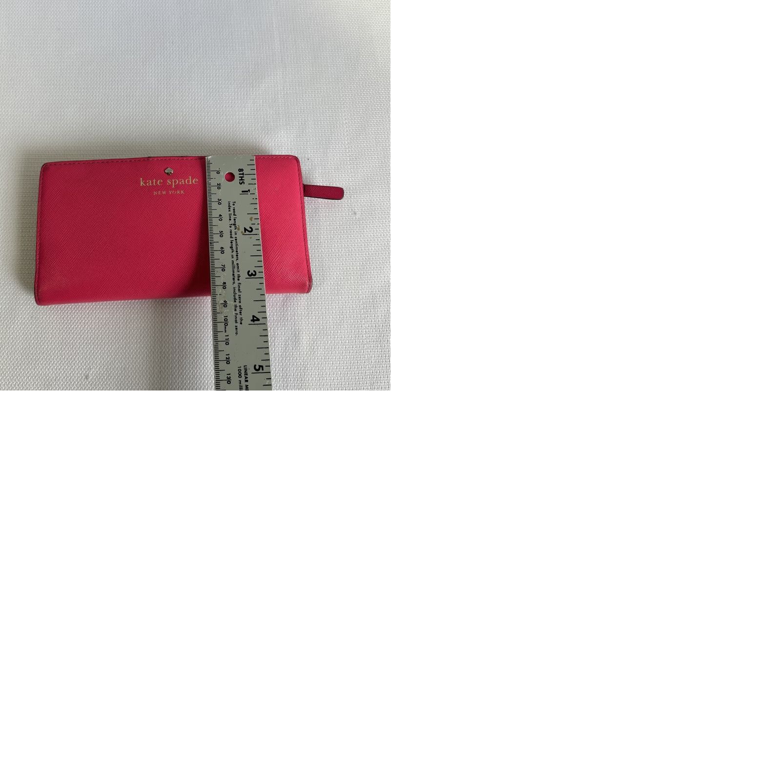 Vintage kate Spade Wallet Pink Slim Bifold Women Pink Size ONE SIZE - 9 Thumbnail