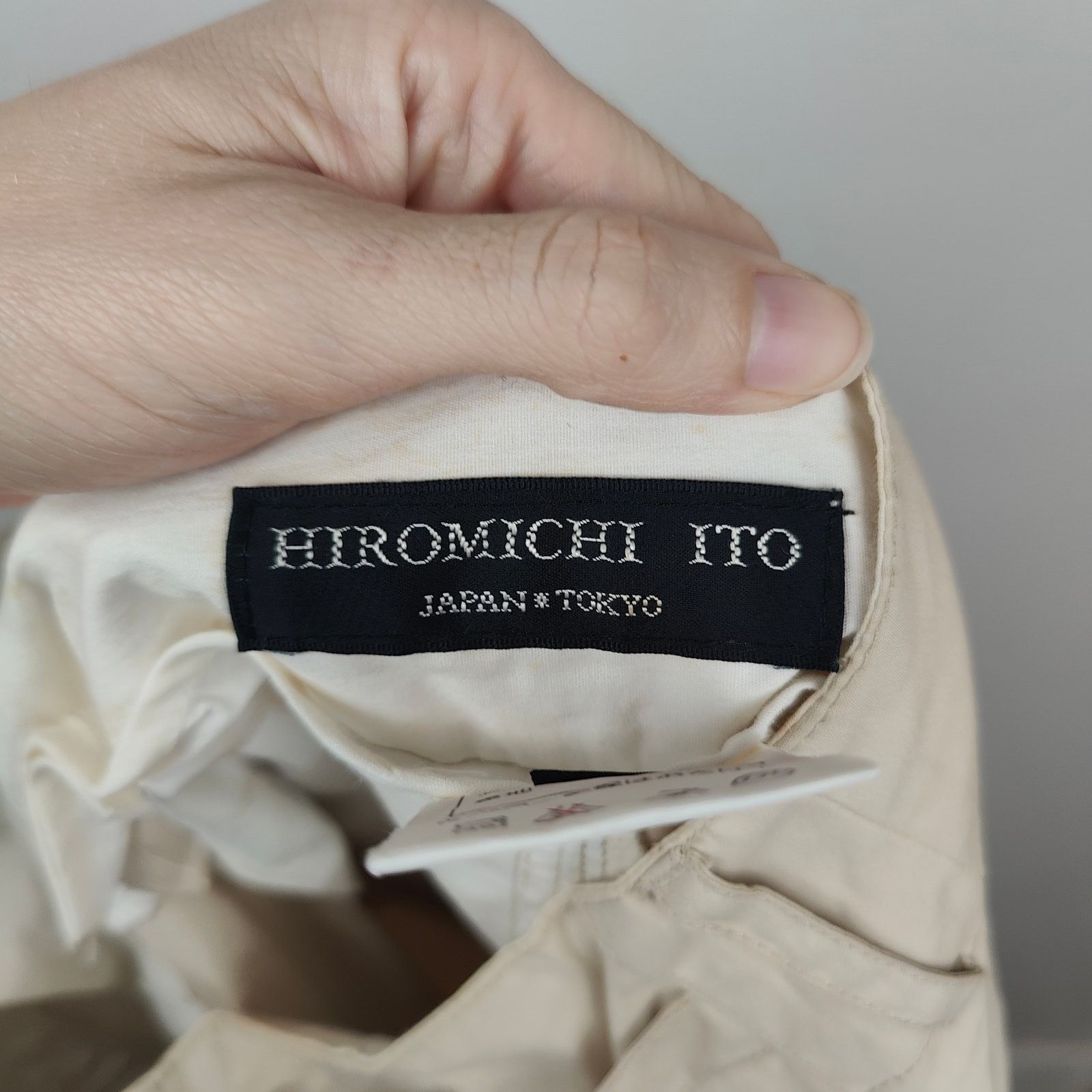 Other Hiromichi Ito Japanese Barrel Pants Mens Medium Khaki Size US 32 / EU 48 - 9 Thumbnail