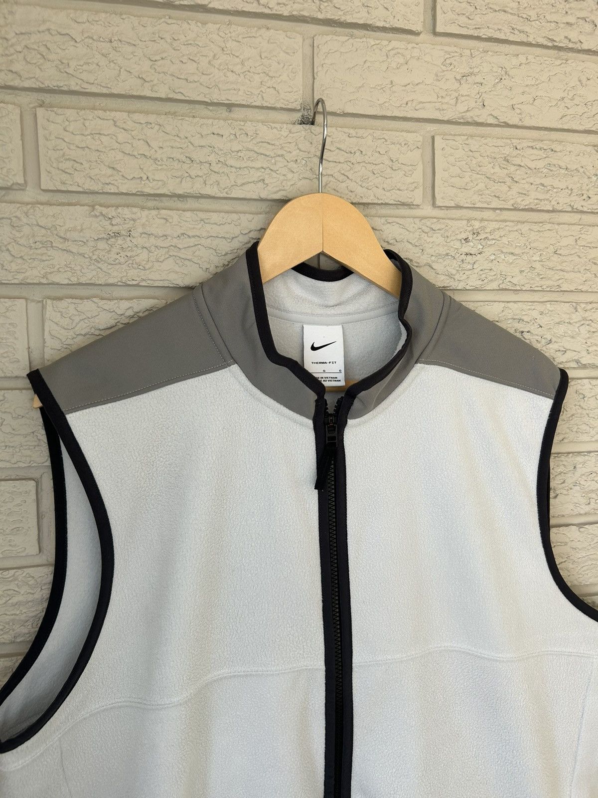 Nike Nike Swoosh Therma Fit Fleece Zip Up Vest Size US L / EU 52-54 / 3 - 2 Thumbnail
