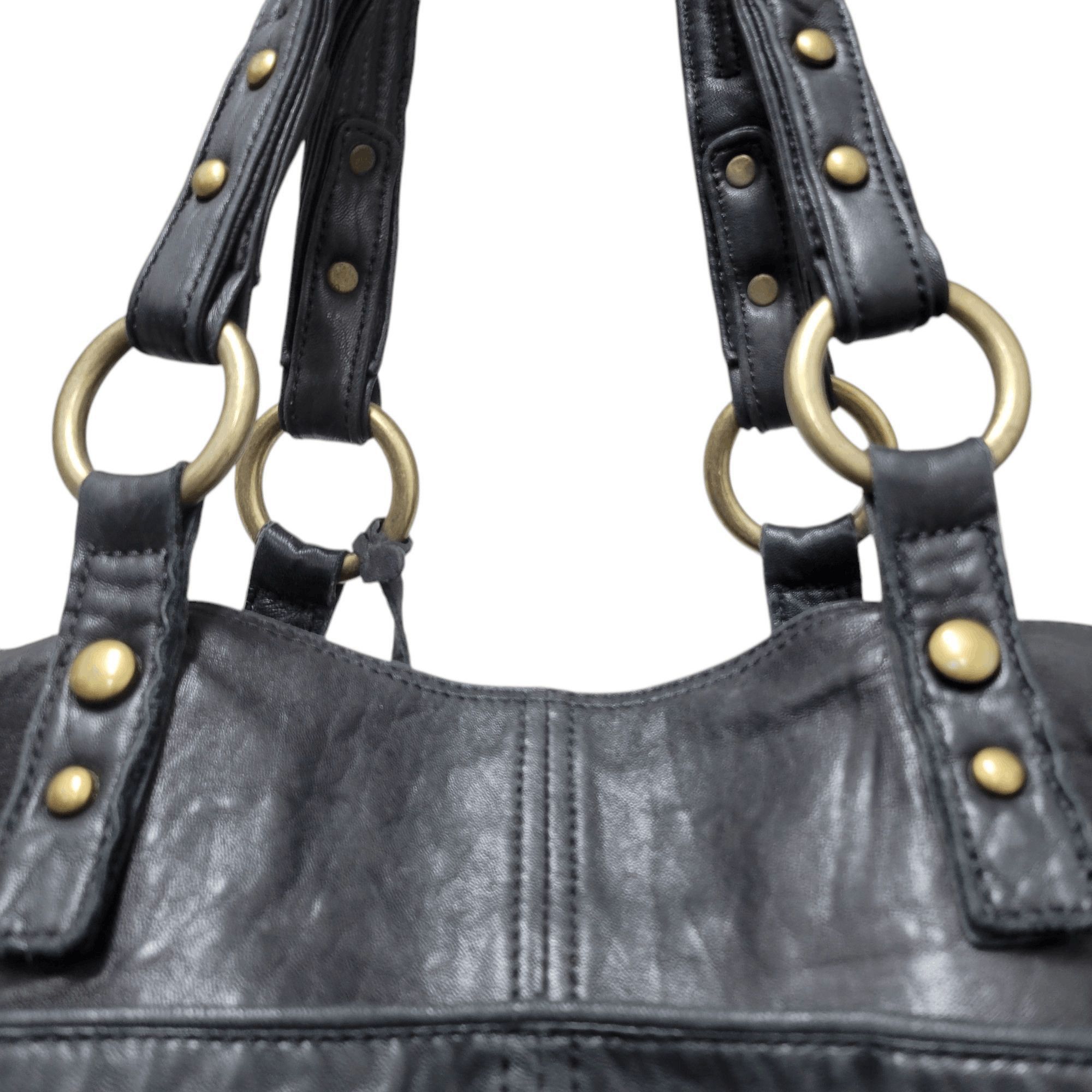 Kenneth Cole Kenneth Cole New York Genuine Leather Satchel Shoulder Bag Size ONE SIZE - 4 Thumbnail