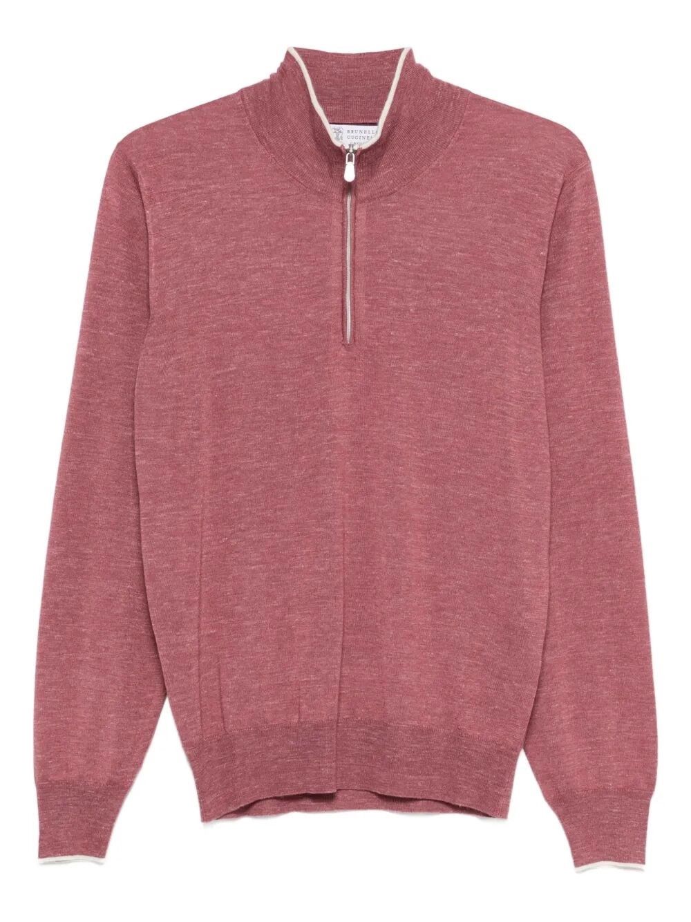 Mock-Neck Sweater