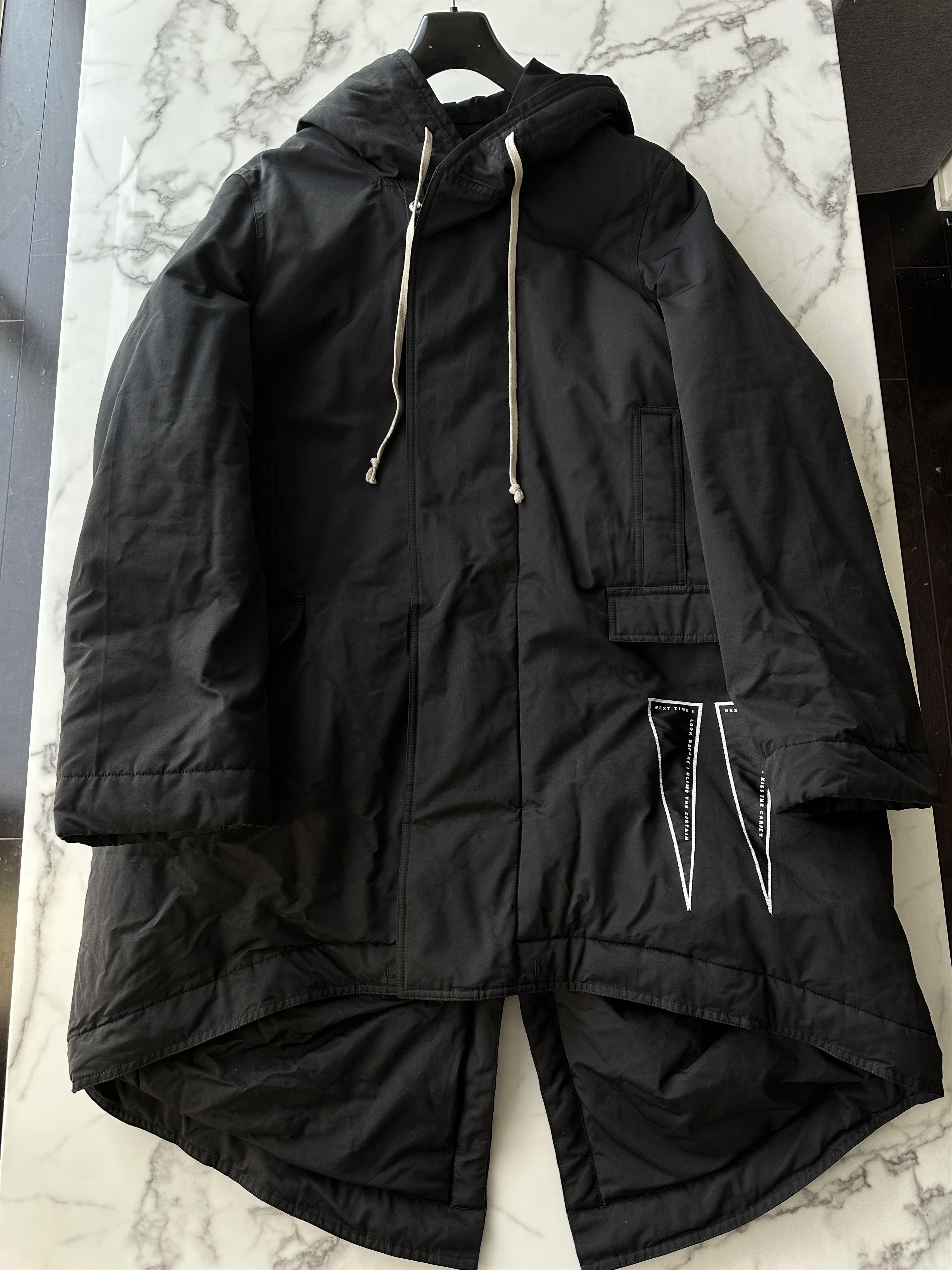 Rick Owens × Rick Owens Drkshdw Rick Owens DRKSHDW Jumbo fishtail
