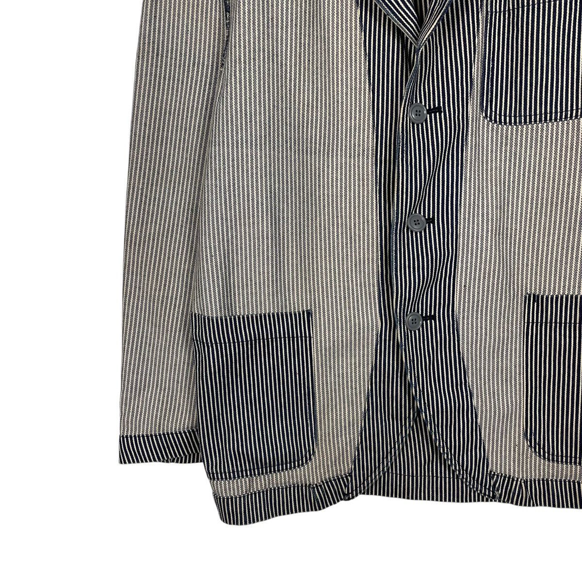 Comme des Garcons Homme Plus Comme Des Garcons Homme Plus Stripe Reverse Jacket Size US S / EU 44-46 / 1 - 3 Thumbnail