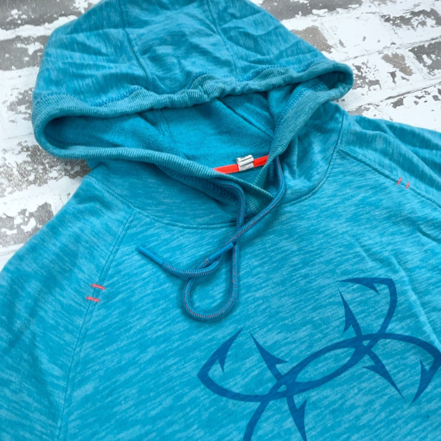 Under Armour Under Armour Hoodie Women Small Blue Sweatshirt Loose Fit Lightweight Thin Size S / US 4 / IT 40 - 4 Thumbnail