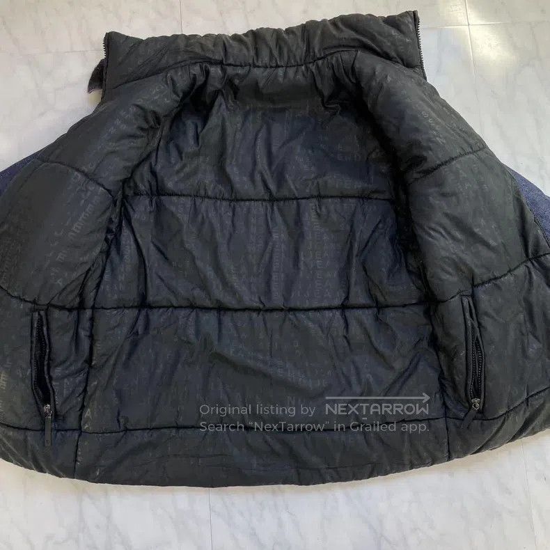 Fendi Fendi Double-sided vintage jacket: denim front + down jack Size XS / US 0-2 / IT 36-38 - 7 Thumbnail