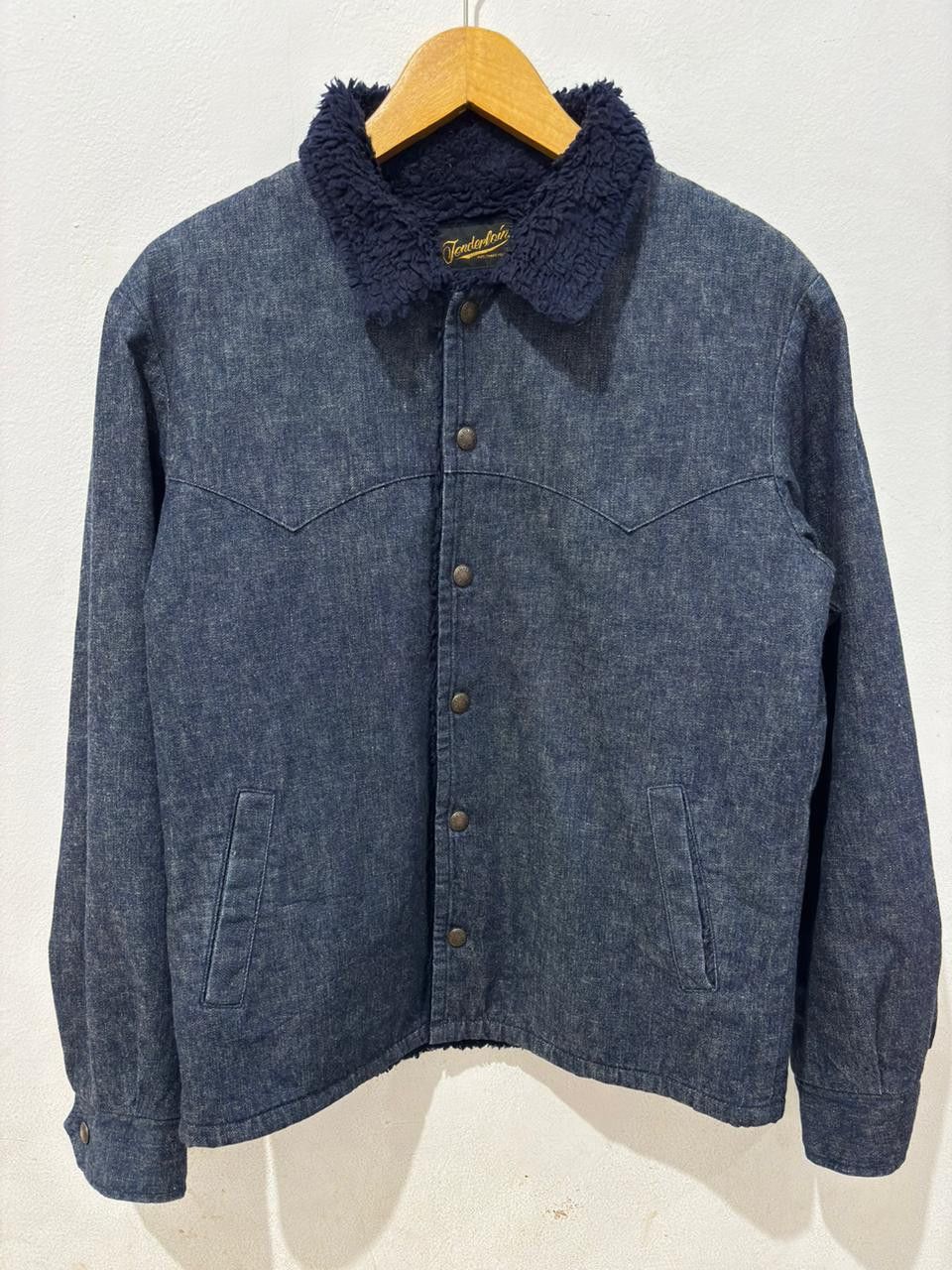 Tenderloin Tenderloin Boa Sherpa Western Denim Jacket Made in JAPAN Size US XS / EU 42 / 0 - 1 Thumbnail