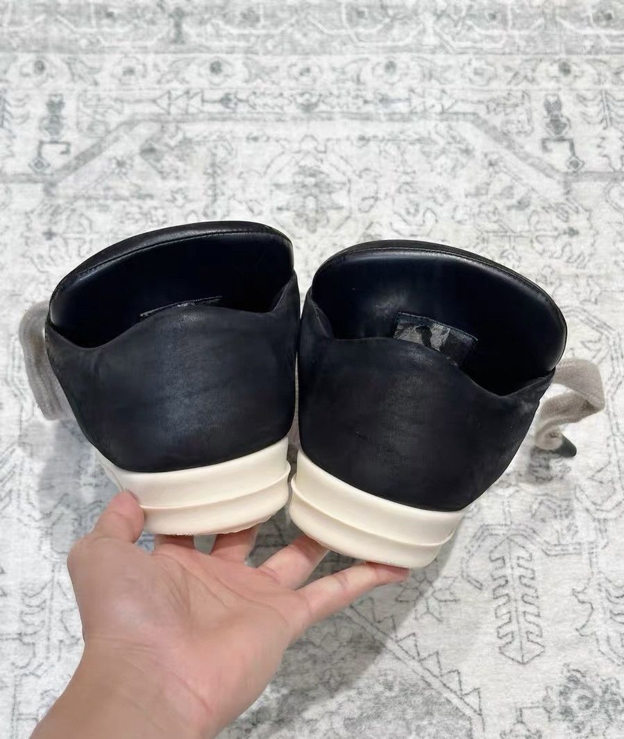 Rick Owens Rick Owens chunky lace black and white low-top sneakers Size US 7 / EU 40 - 7 Thumbnail