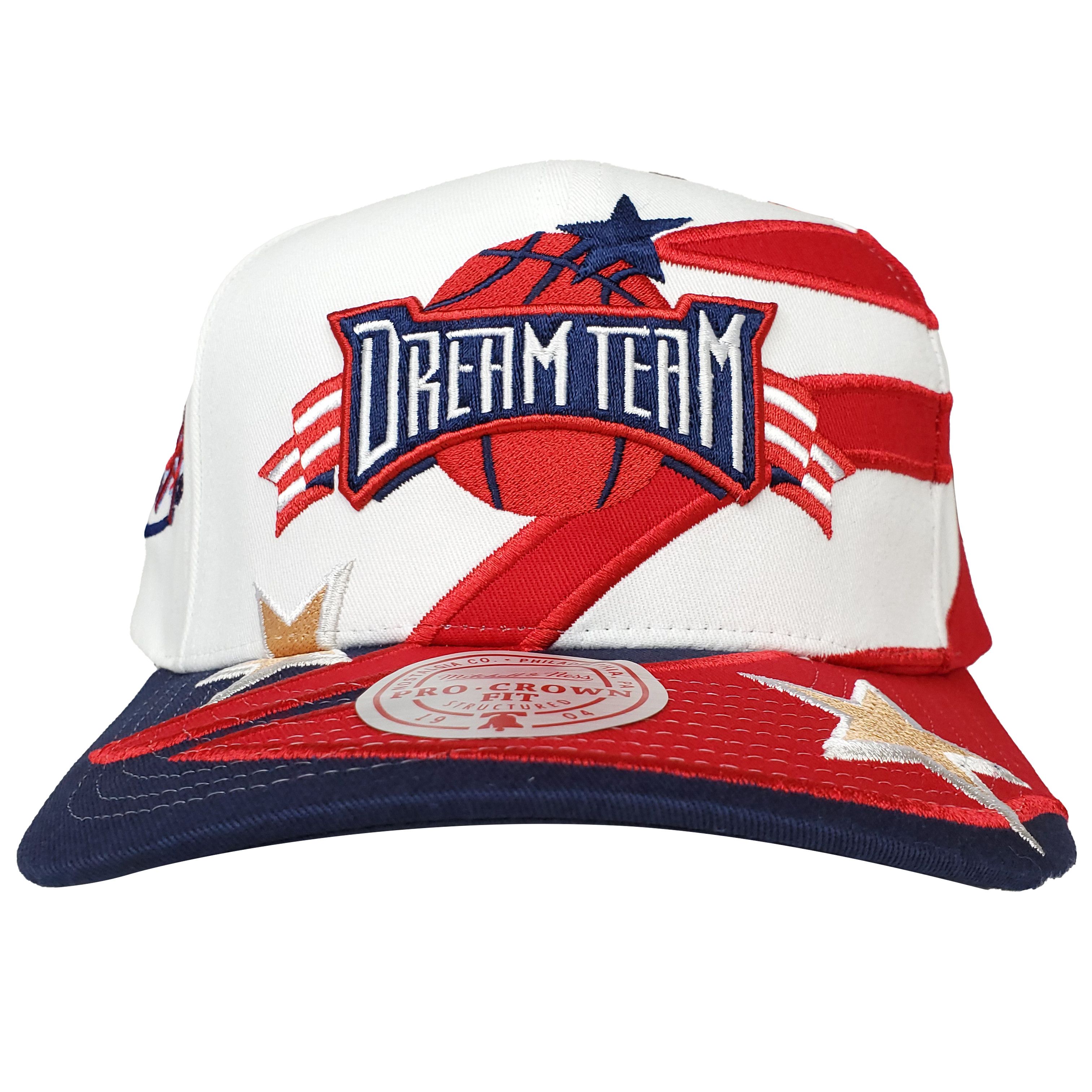 Just Don × Mitchell & Ness Just Don Dream Team USA Basketball Pro Fit Snapback Hat Cap Size ONE SIZE - 1 Thumbnail