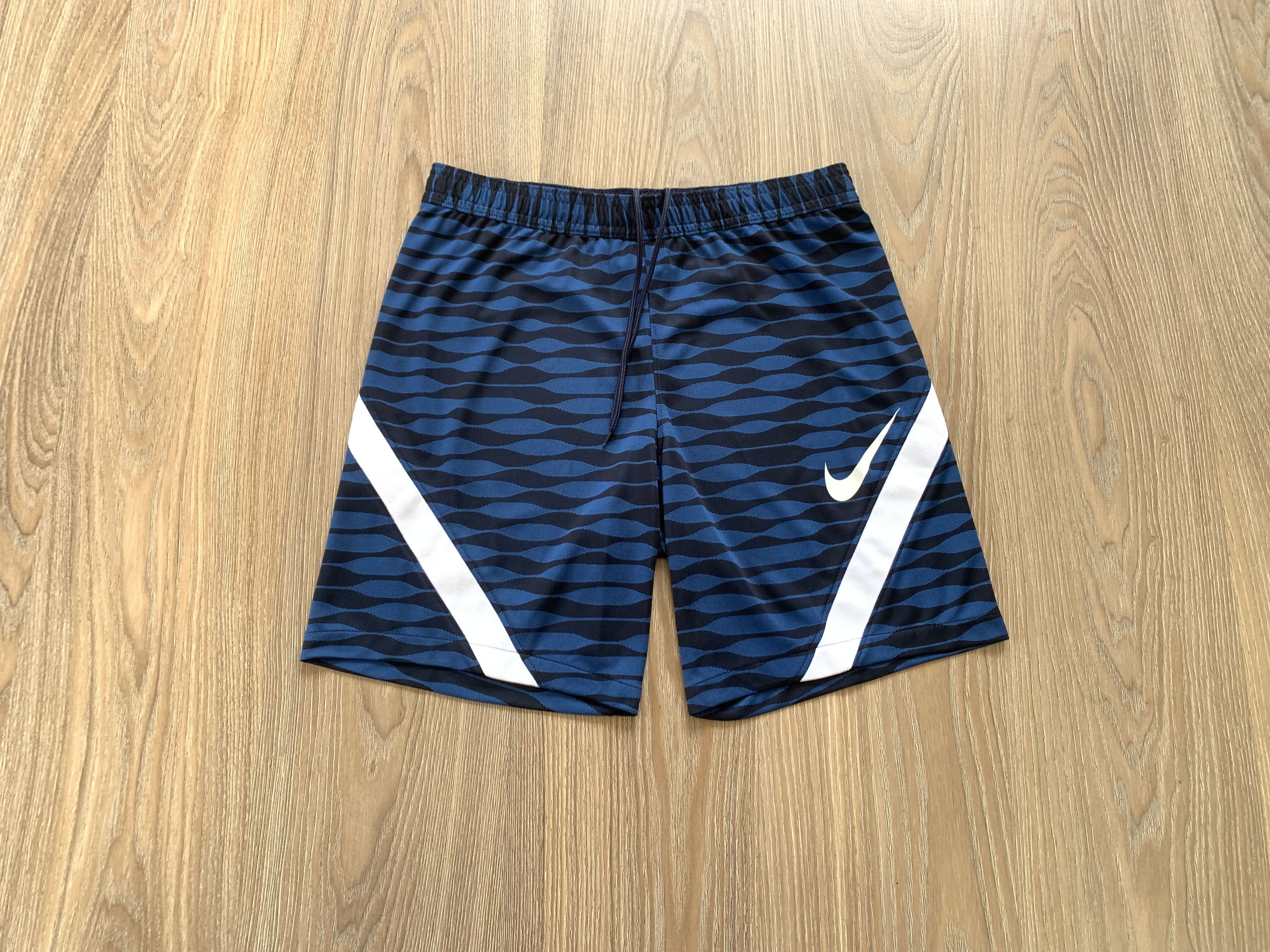Nike Mens Nike Strike 21 Knit Blue Training Shorts Size US 31 - 1 Thumbnail