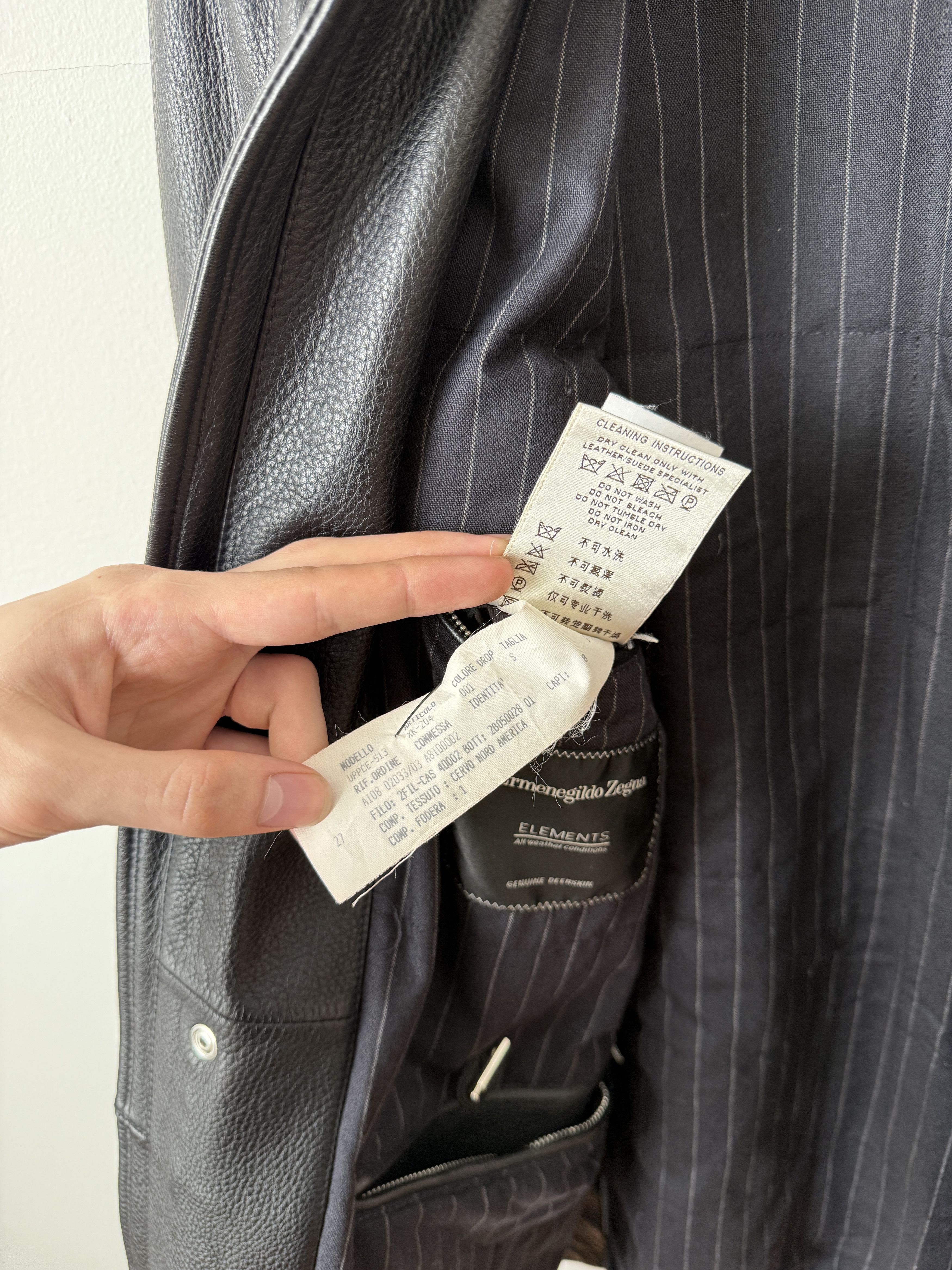 Ermenegildo Zegna Lambskin Long Coat Size US S / EU 44-46 / 1 - 25 Thumbnail