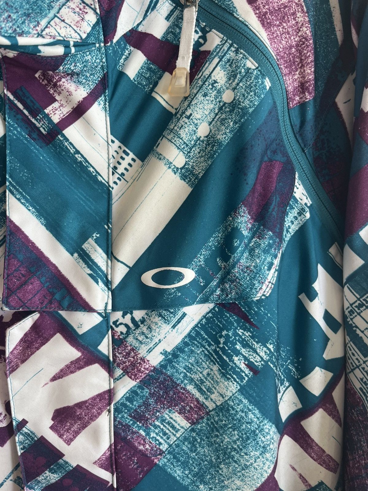 Oakley Oakley Vintage Snowboard Jacket Size US L / EU 52-54 / 3 - 3 Thumbnail