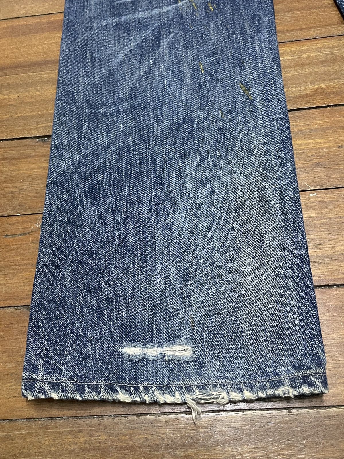 Japanese Brand × Le Grande Bleu (L.G.B.) × Vintage Rare Design Vintage Japanese Brand Pelvis Jeans 1990s Size US 31 - 7 Thumbnail