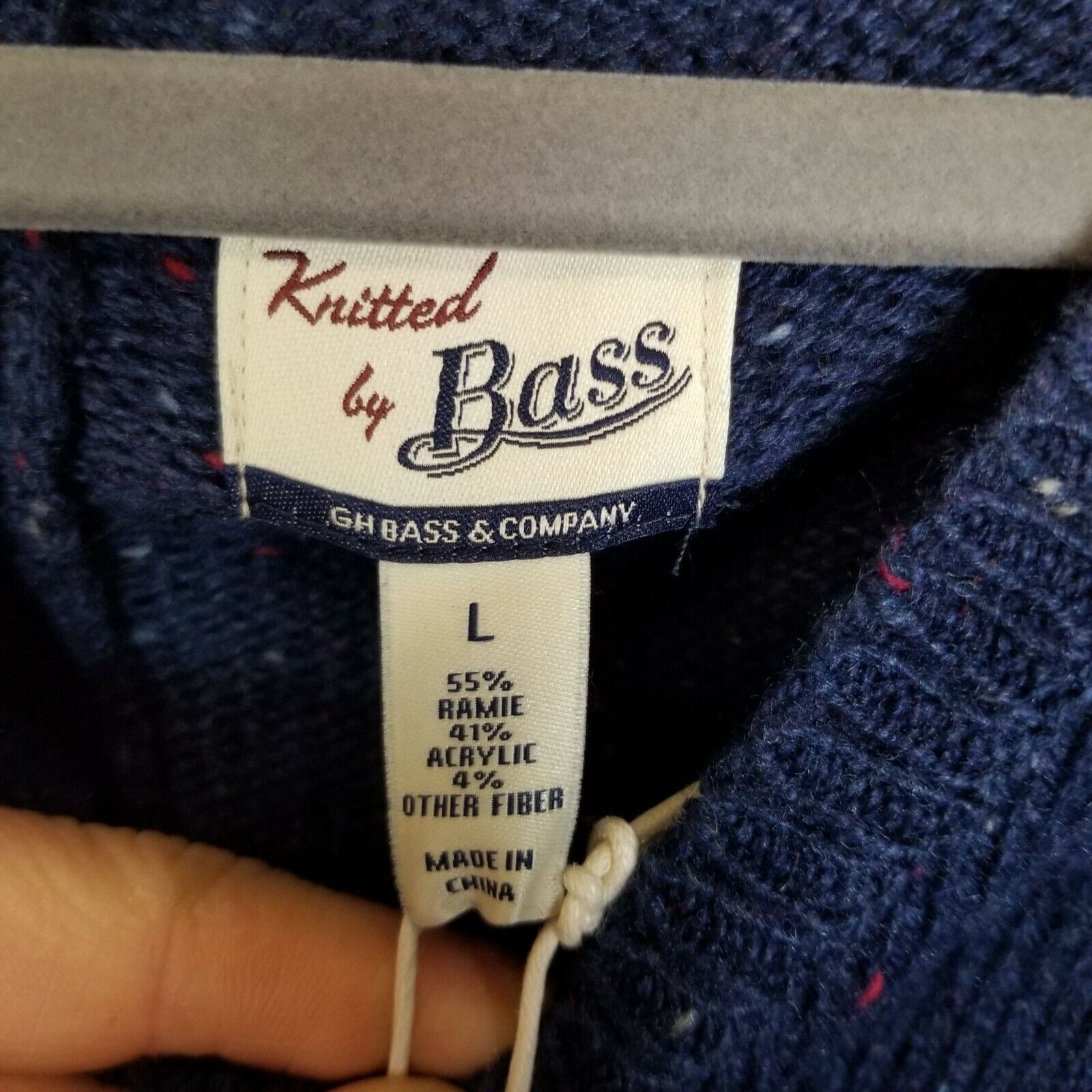 G.H. Bass & Co. GH Bass Womens Pullover Sweater Dress Size L Casual Gorpcore Size L / US 10 / IT 46 - 6 Thumbnail