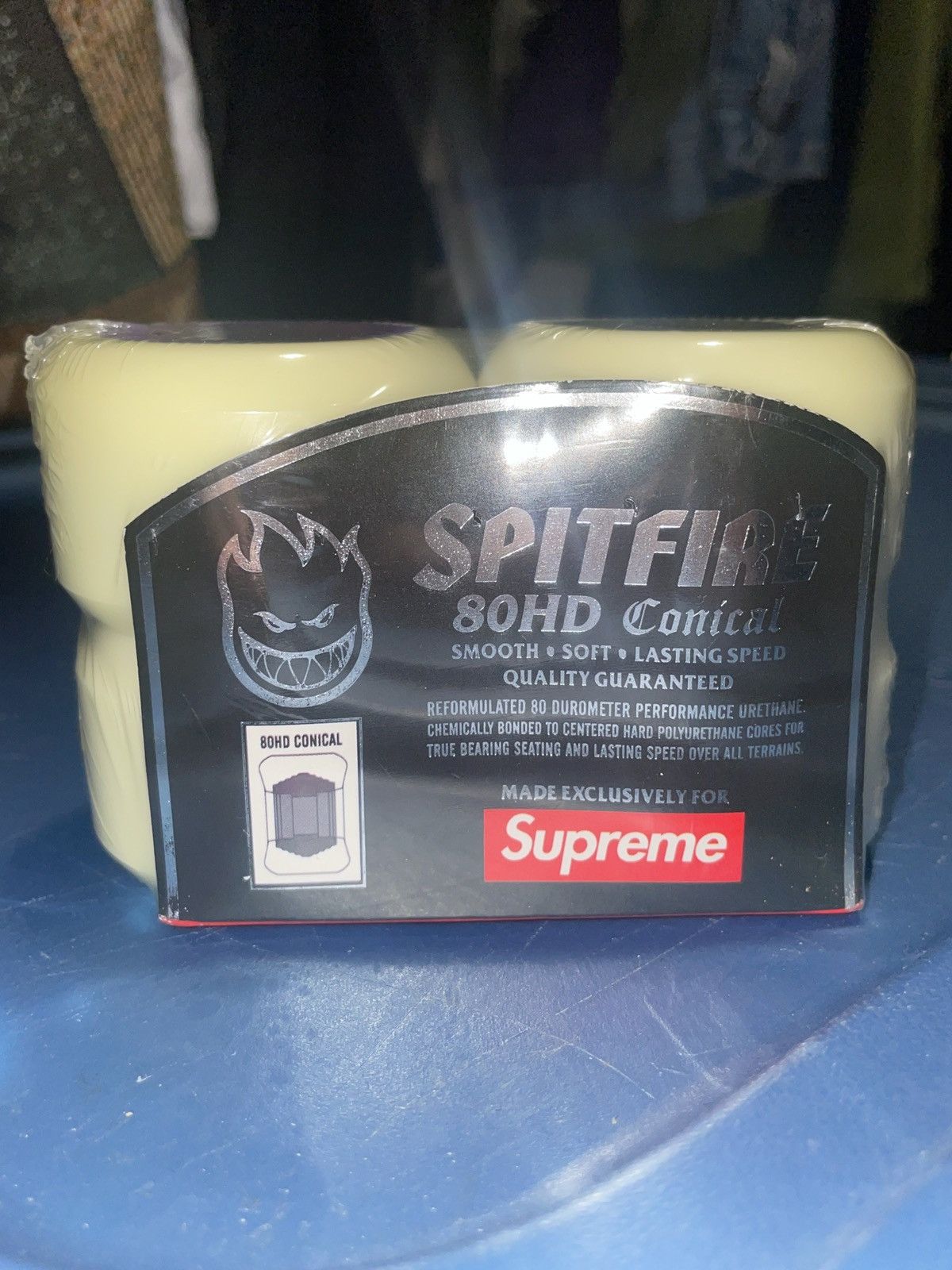 Supreme Supreme Spitfire Conical Cruiser Wheels Size ONE SIZE - 2 Thumbnail
