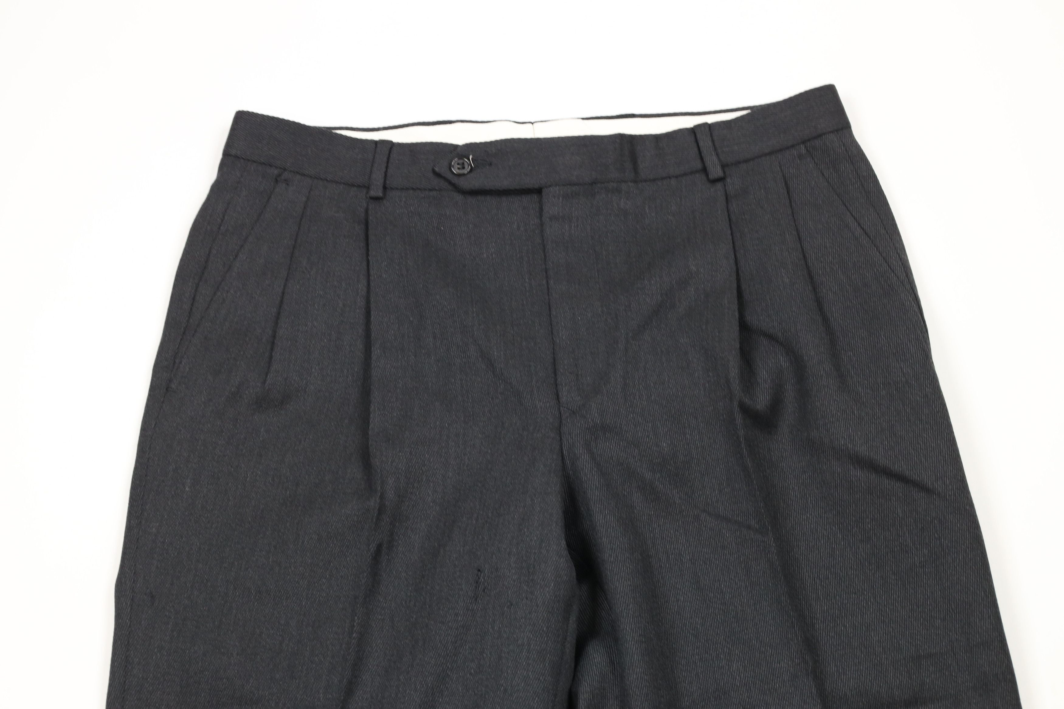 Brooks Brothers × Vintage Vintage 90s Brooks Brothers Worsted Wool Whipcord Pants Size US 34 / EU 50 - 2 Thumbnail