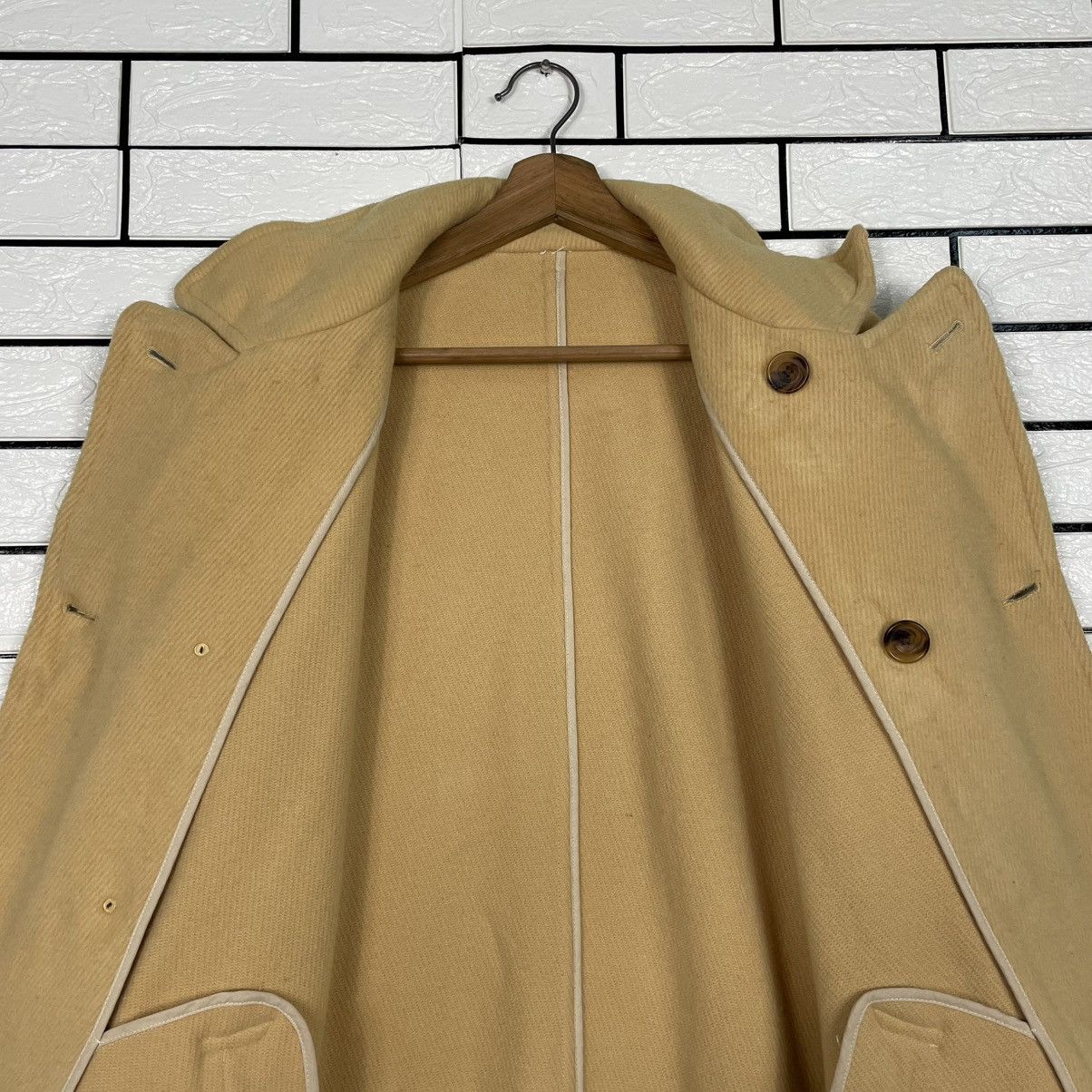 J. Press J.Press Double Breasted Brown Wool Jacket Size US M / EU 48-50 / 2 - 12 Thumbnail