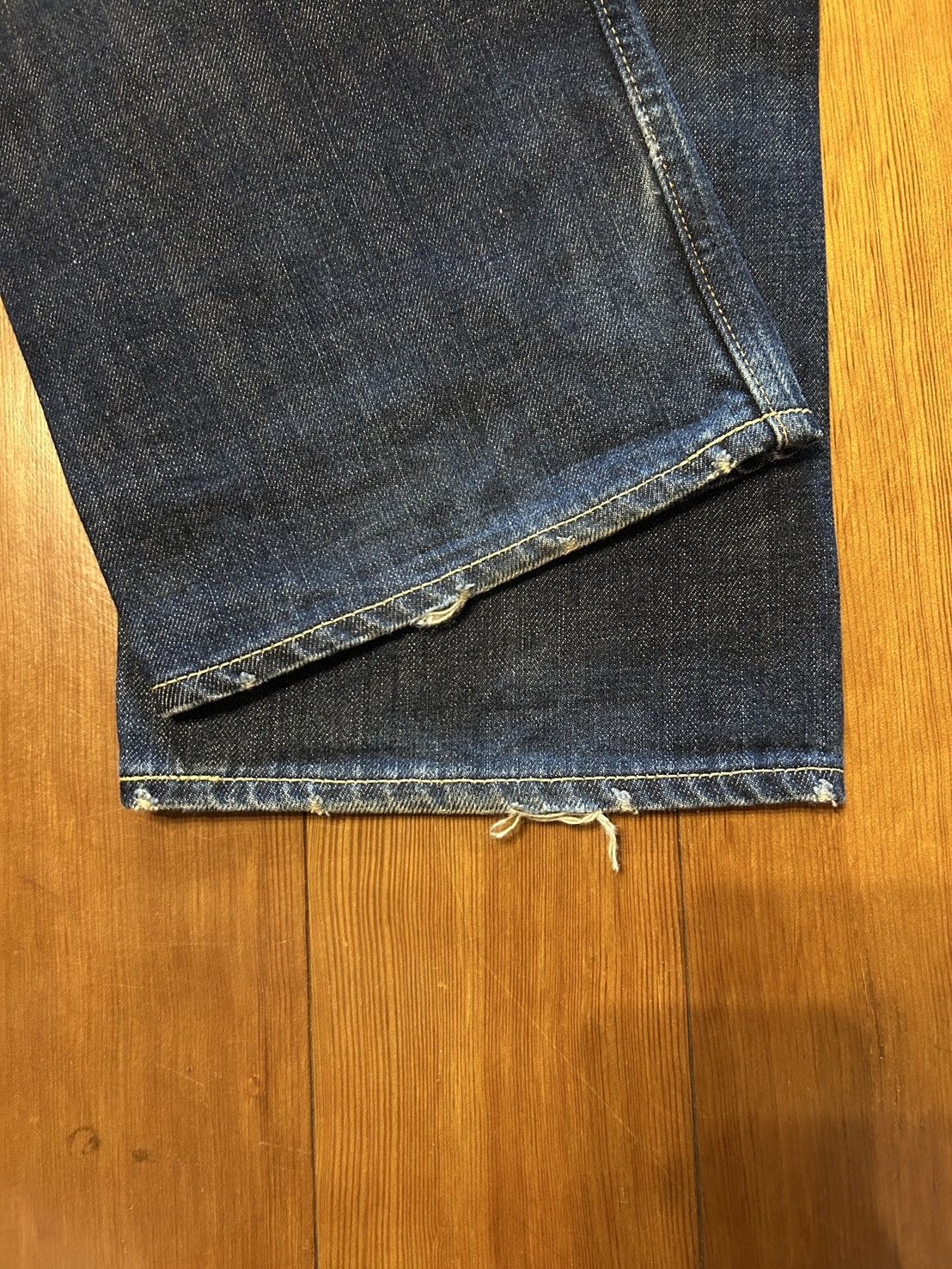 Bape Bape Champion Multi Logo Denim Spell Out Size US 30 / EU 46 - 7 Thumbnail